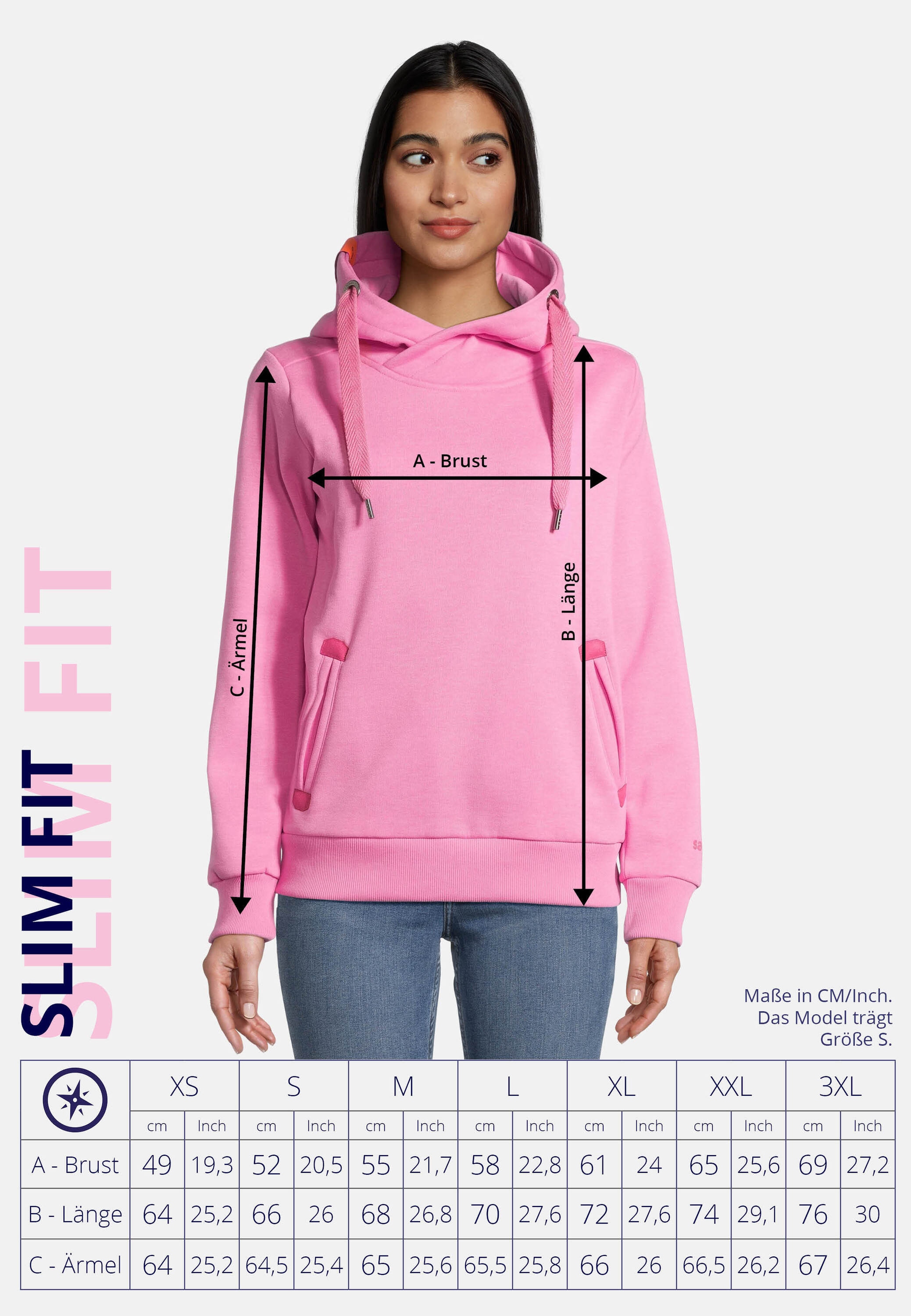salzhaut Kapuzenpullover »Hoodie SÜNN«