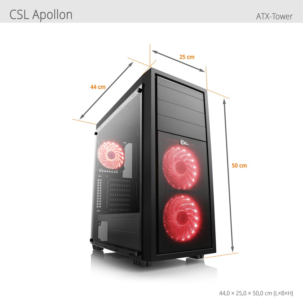 CSL Gaming-PC »Speed V25111«