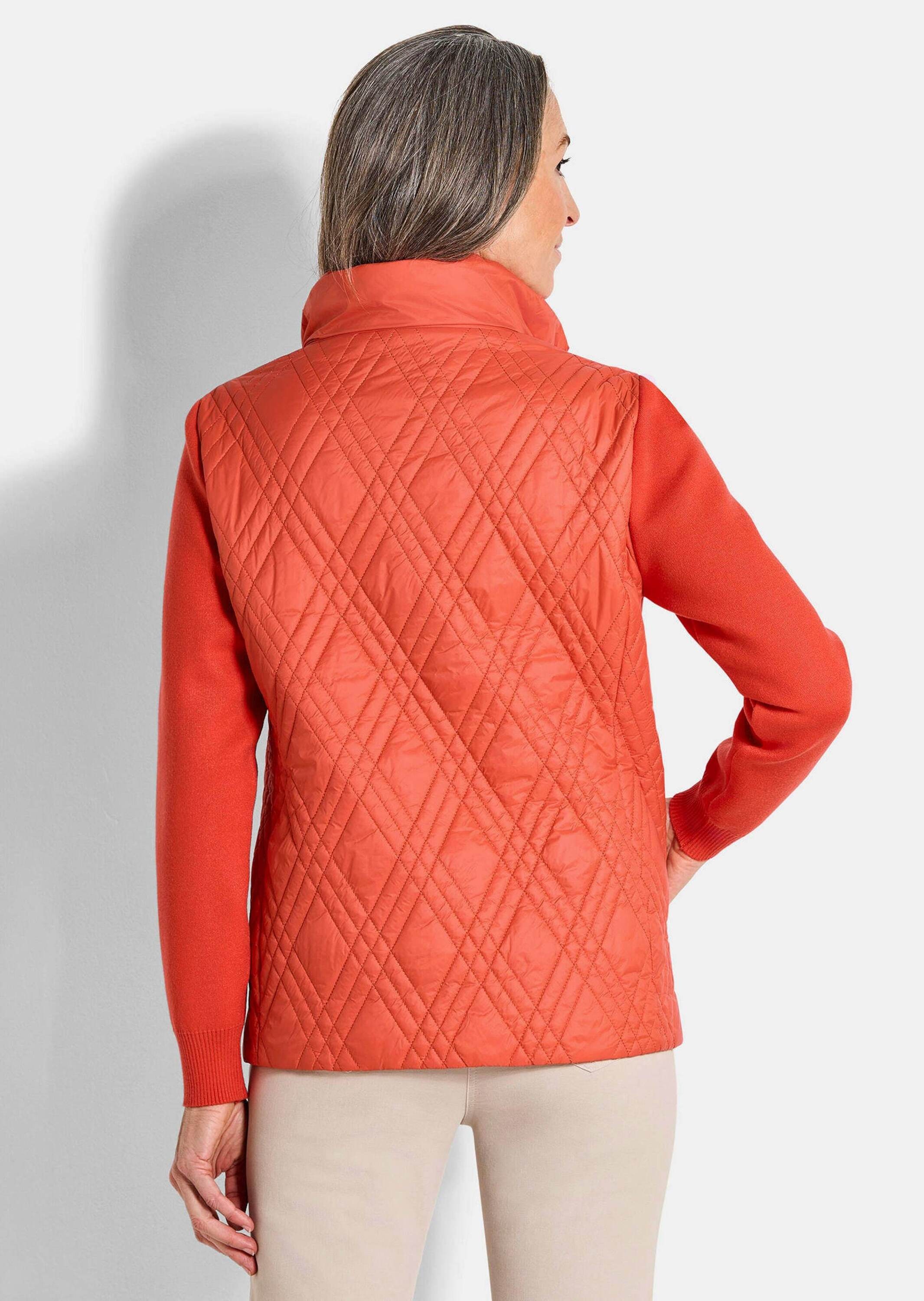 GOLDNER Kurzjacke »Kurzgröße Übergangsjacke aus Strick und Stepp«