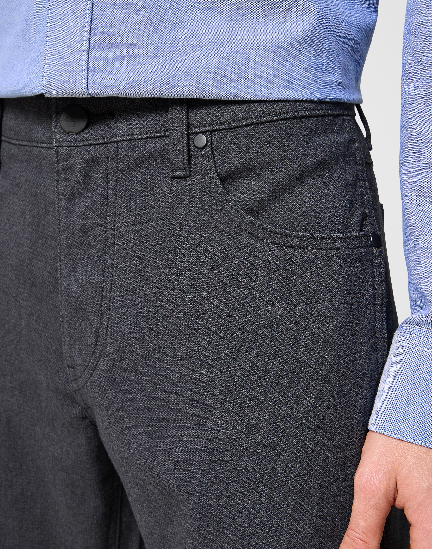 Wrangler 5-Pocket-Hose »GREENSBORO«, mit Reißverschluss