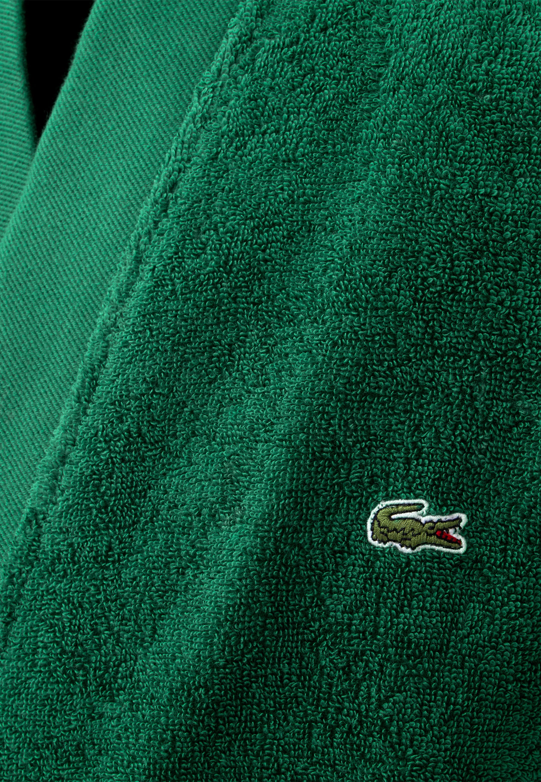 Lacoste Bademantel »LDEFILE« 1 Stk. Mit Logo-Stickerei auf der Rückseite, aus 100% Baumwolle