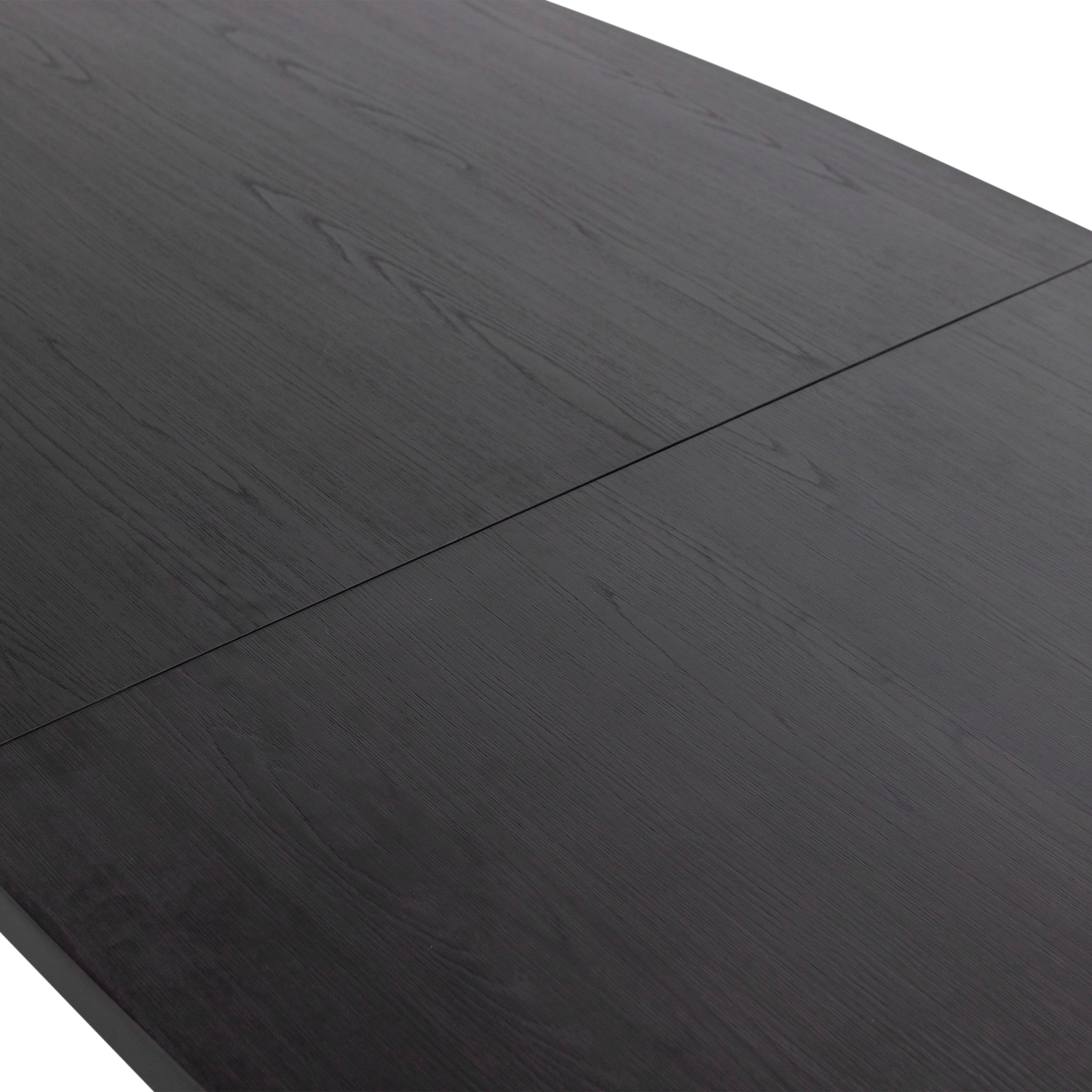 WOOOD Esstisch »Arros MDF Lackiert Ausziehbar, B 220 x T 90 x H 75 cm« Ovale Form, Tragkraft Mittelteil 100 kg, sichtbare Maserung
