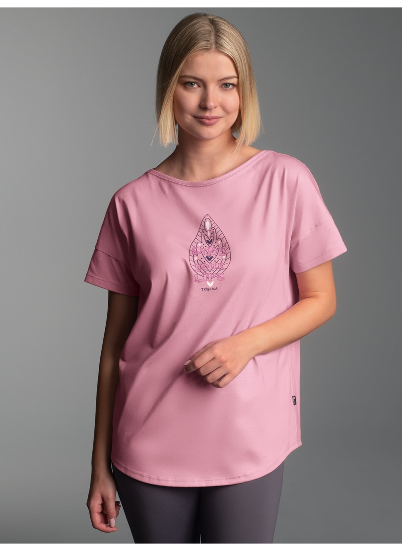 Trigema T-Shirt »TRIGEMA Oversized T-Shirt mit Printmotiven« 1 Stk.