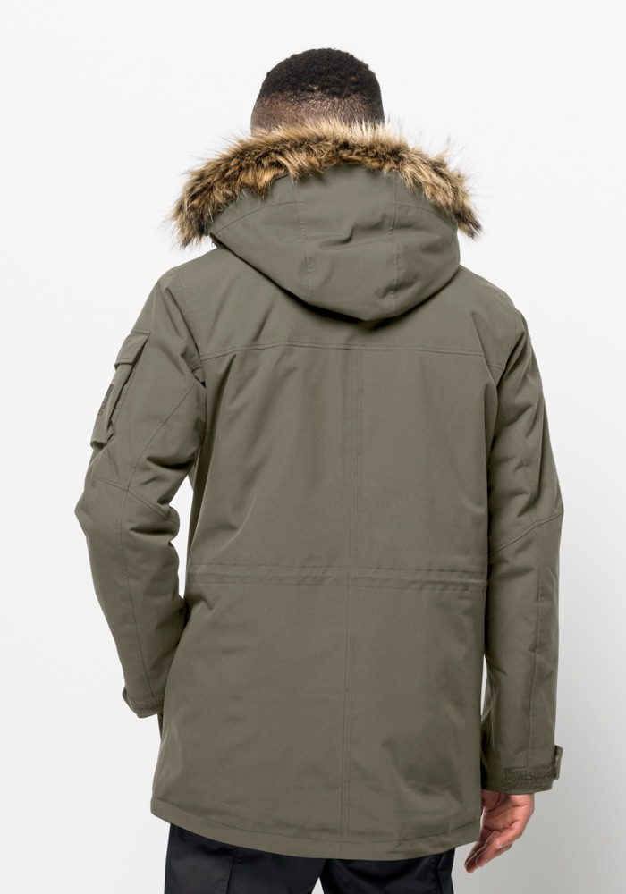 Jack Wolfskin Parka »GLACIER CANYON PARKA«, mit Kapuze