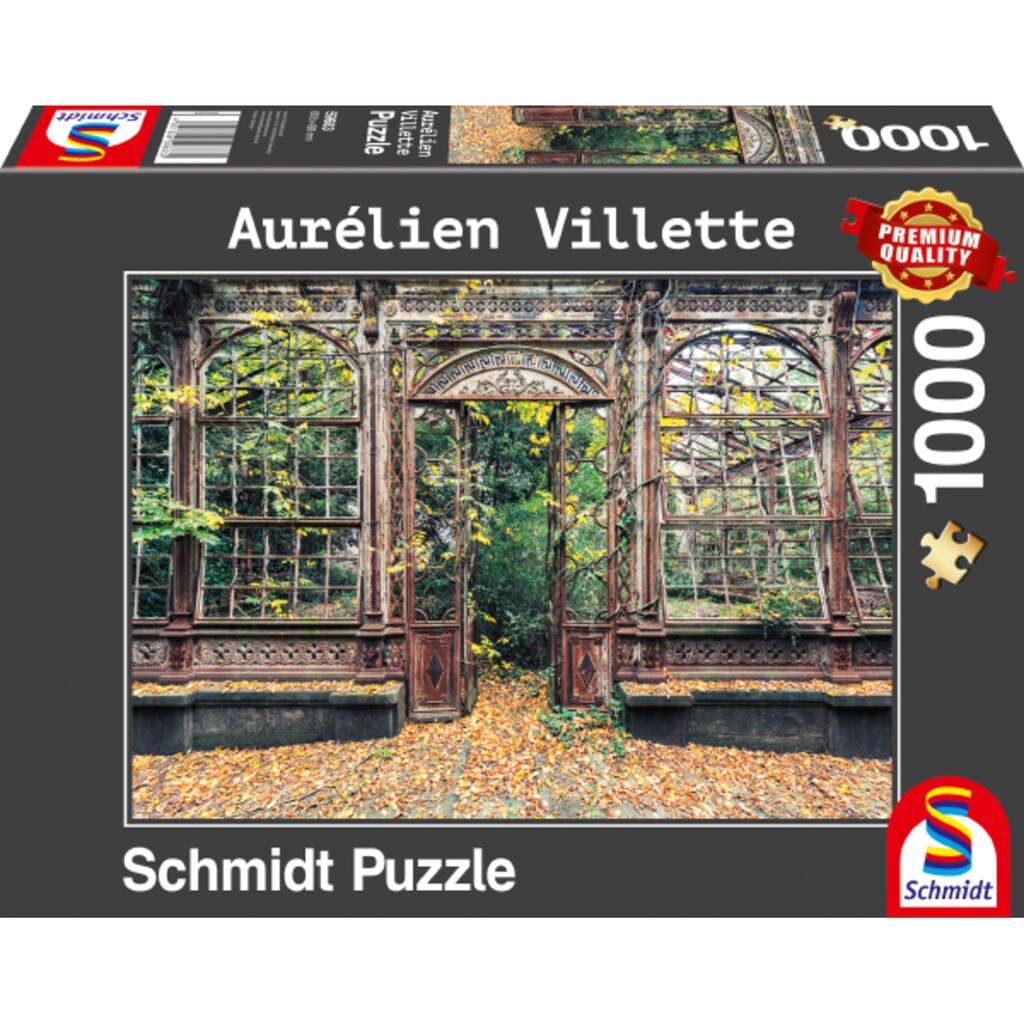 Schmidt Spiele Puzzle »Bewachsene Bogenfenster«