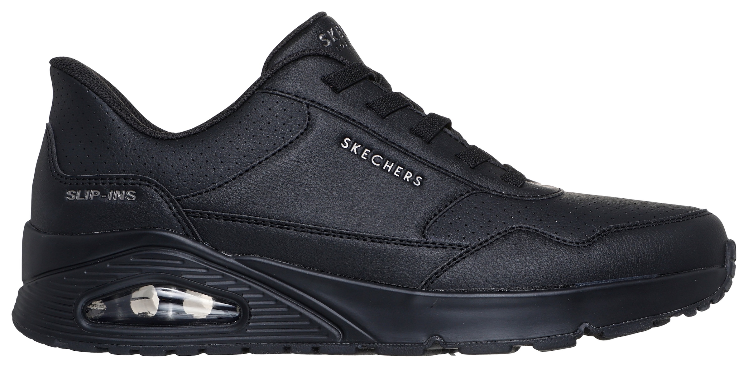 Skechers Slip-On Sneaker »UNO-BANKSIA LUXE«  Keilsneaker, Sneaker mit Luftkissen