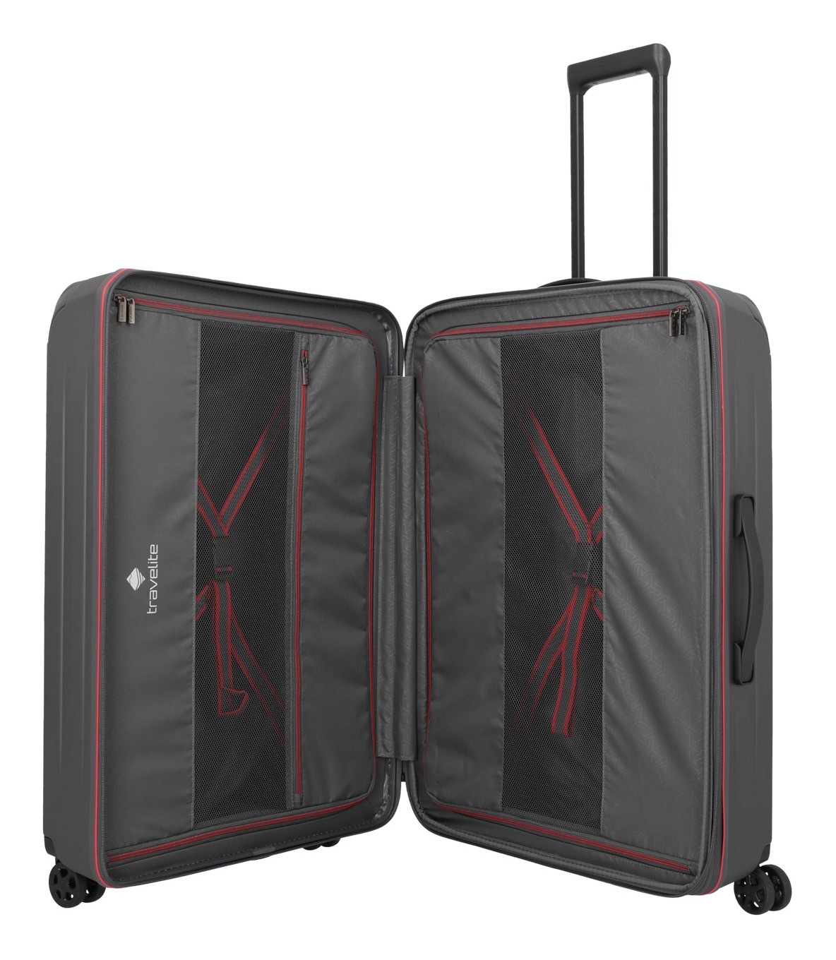 travelite Trolleyset »DYNAMIIC S/M/L, verschiedene Farben« Hartschalen-Koffer ABS Volumenerweiterung bei M/L