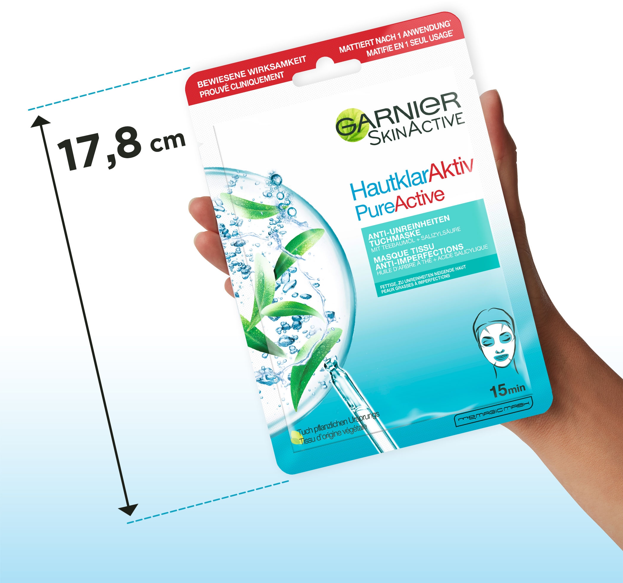 GARNIER Pflege-Set »SkinActive Pickel SOS Set«, mit hoher Wirksamkeit