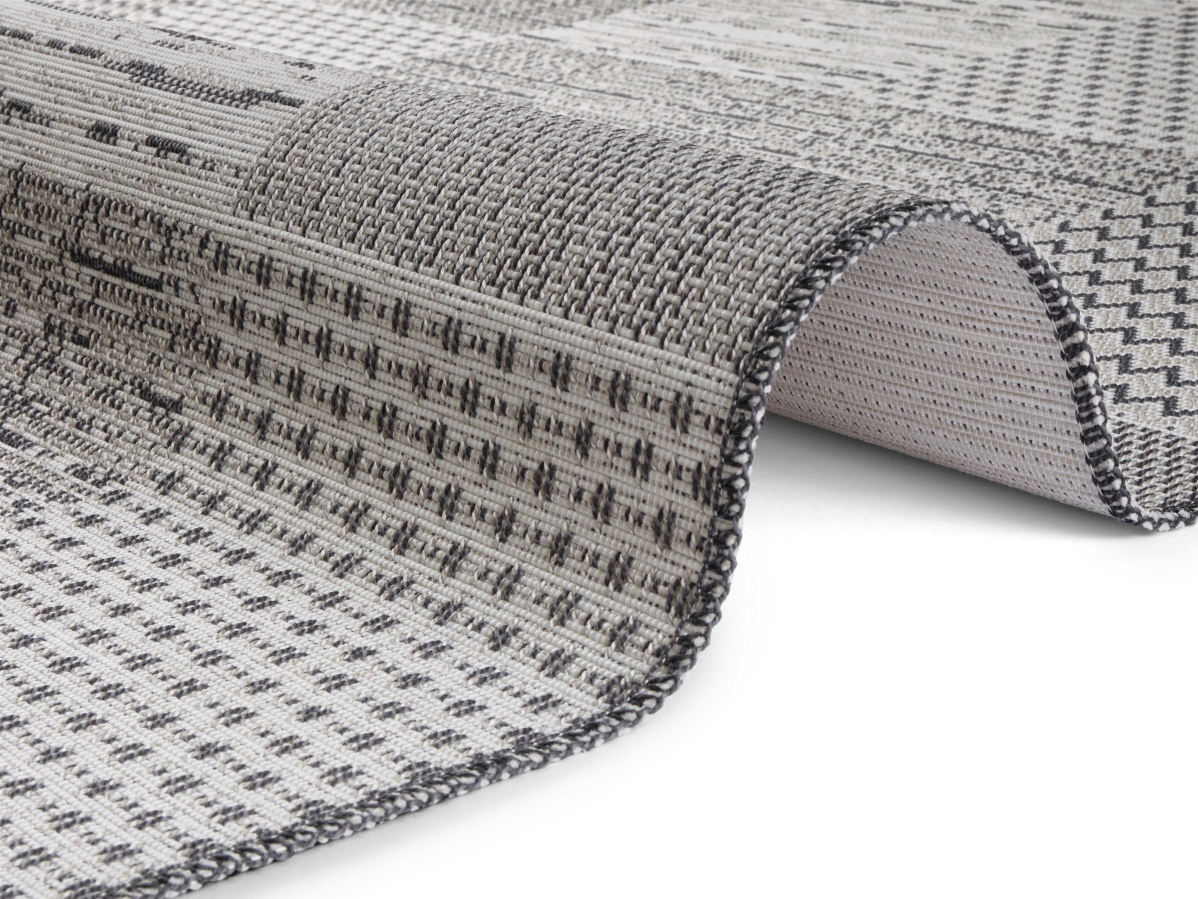 ELLE DECORATION Läufer »Agen«, rechteckig, 3 mm Höhe, In-und Outdoor geeignet, Strapazierfähig und pflegeleicht, Flachgewebe