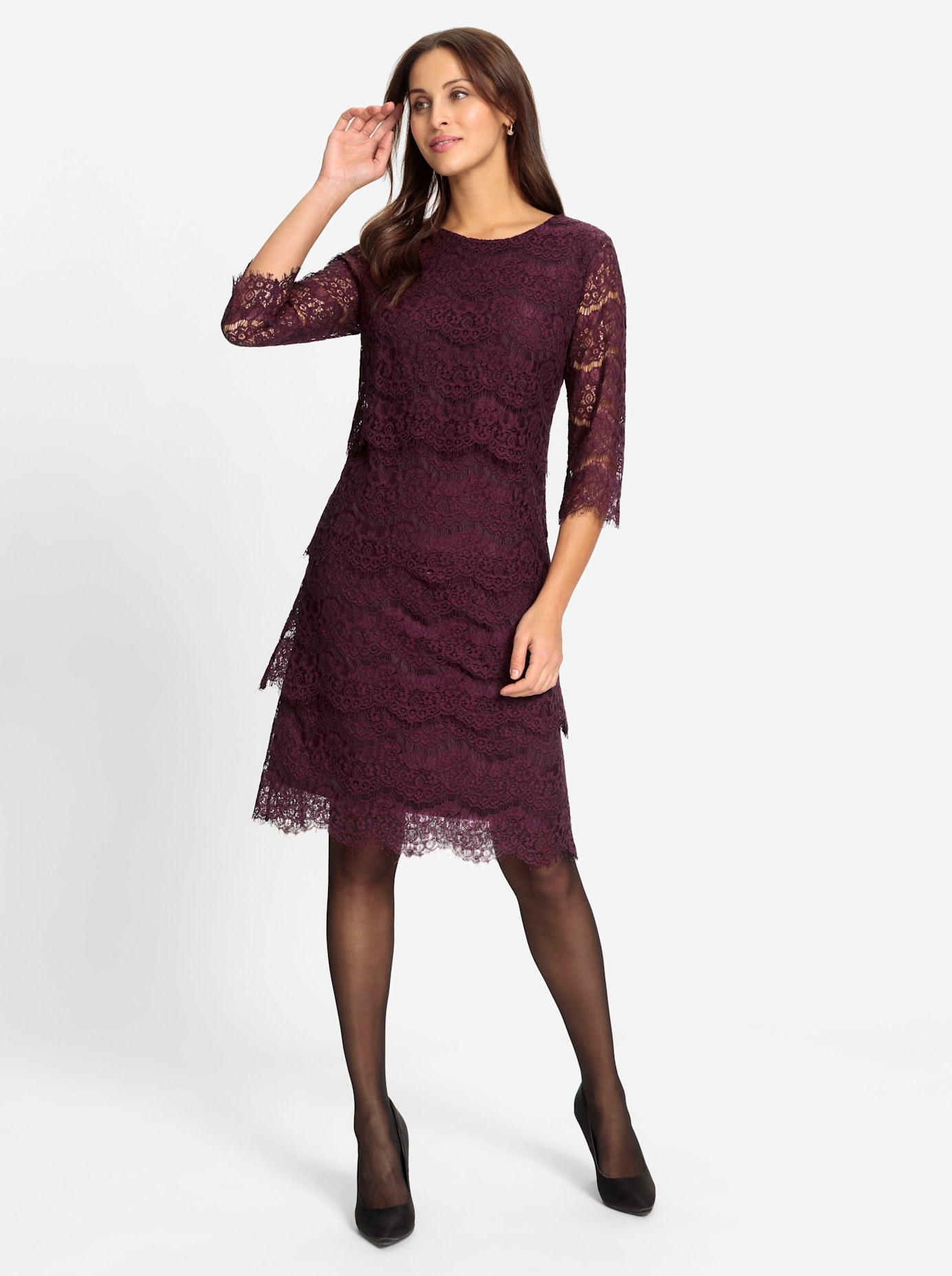 Lady Spitzenkleid »Spitzen-Kleid«