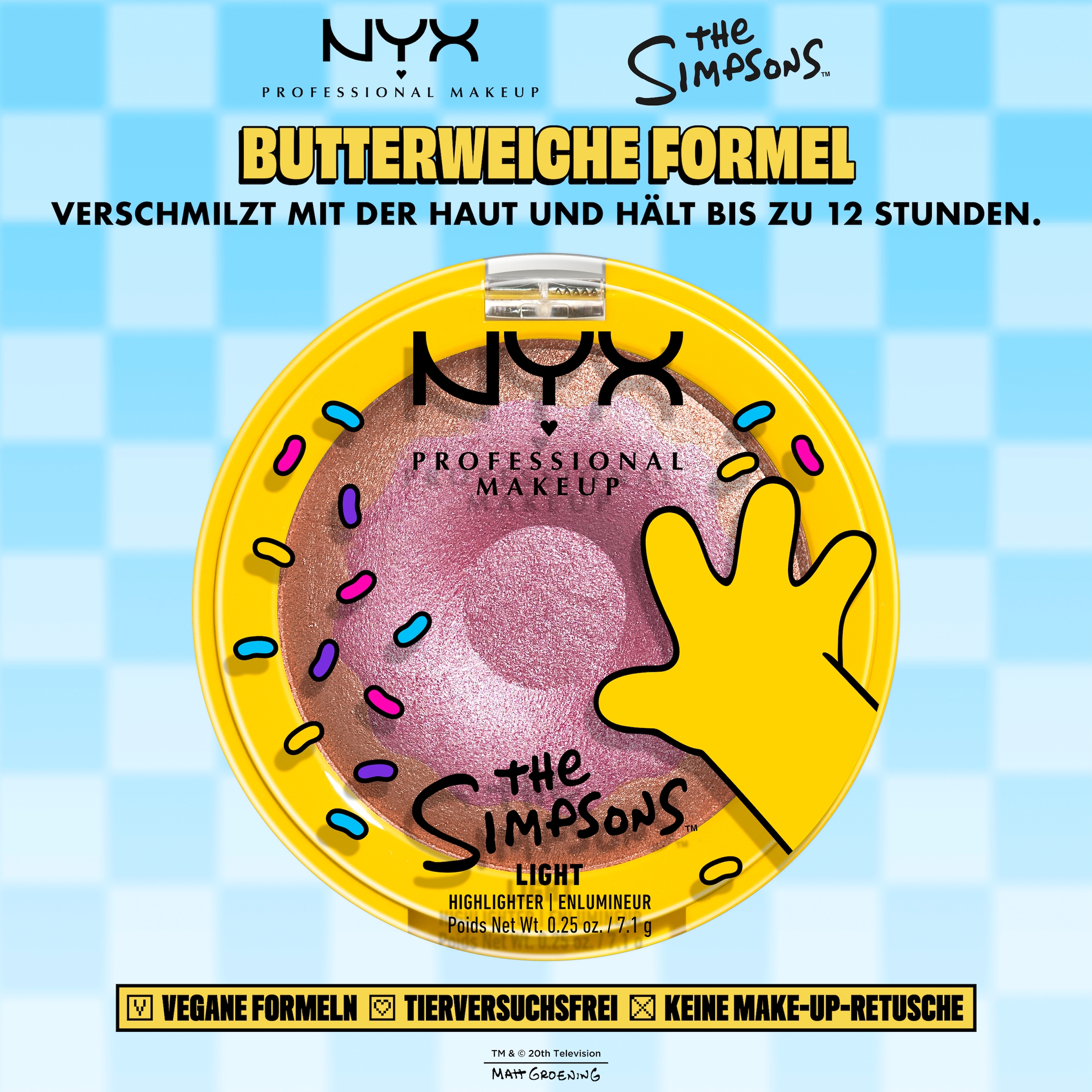 NYX PROFESSIONAL MAKEUP Highlighter »HOMER SIMPSON«