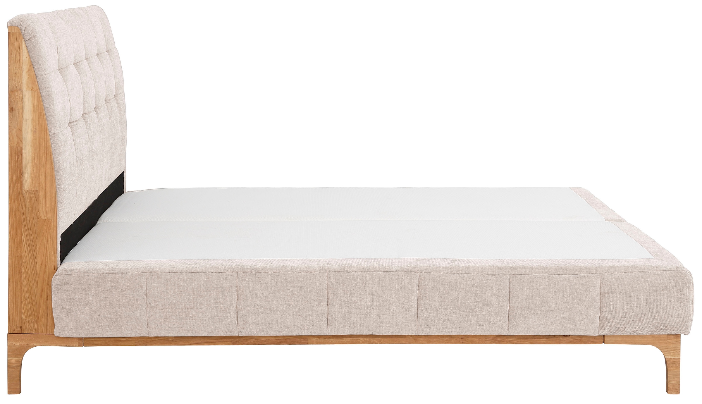 OTTO home Boxspringbett »Jelle« 5 Stk. tlg. zertifizierte, recycelte Bezugsstoffe, verschiedene Ausführungen