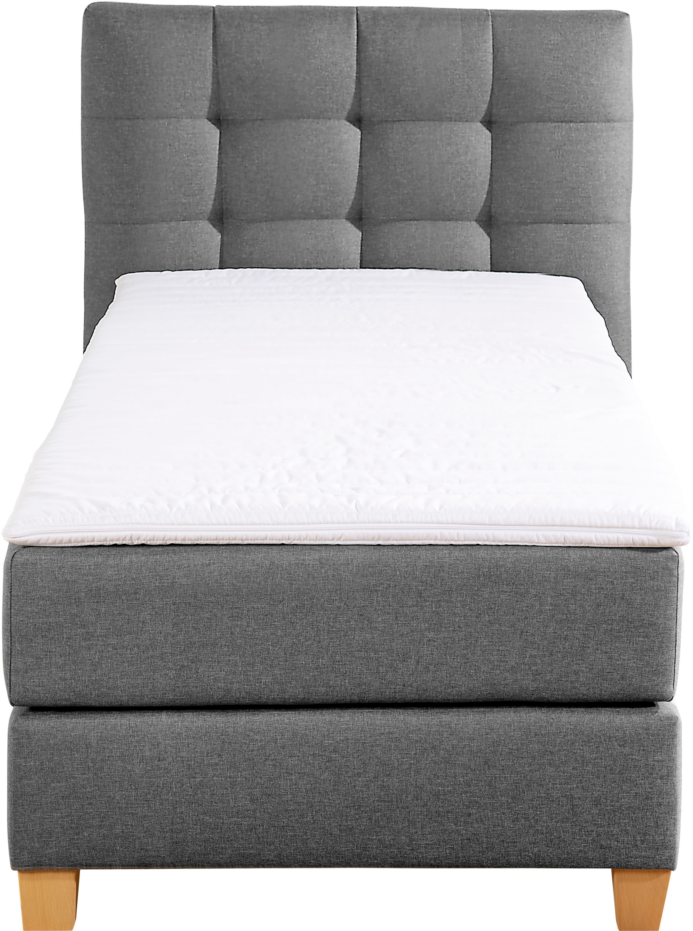 Home affaire Boxspringbett »Moulay«, inkl. Topper, in 3 Härtegraden, TFK auch in Härtegrad 4