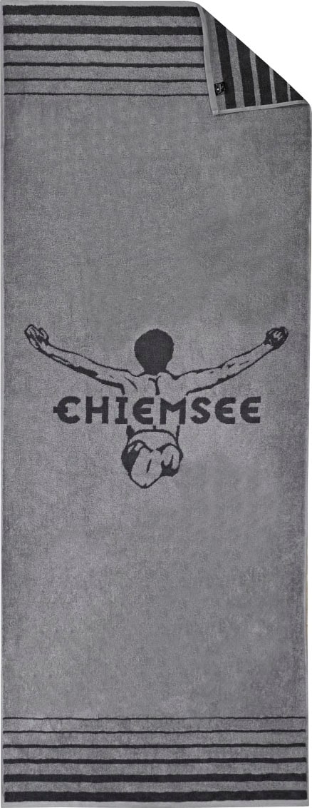 Chiemsee Saunatuch »Miami«, (1 St., Saunatuch 75 x 200 cm), Chiemsee Logo