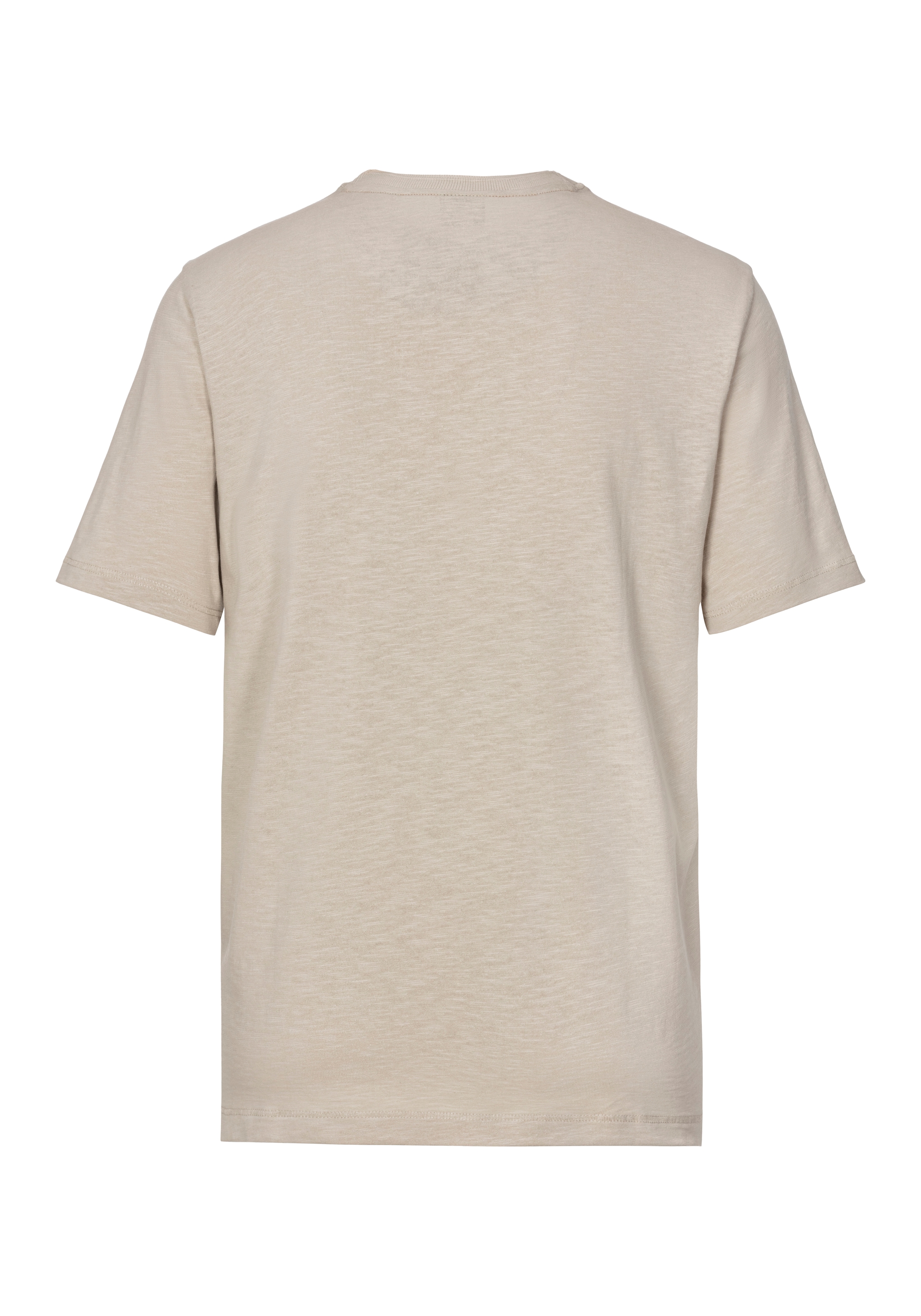 BOSS ORANGE T-Shirt »Te linenlogo«, mit BOSS Schriftzug
