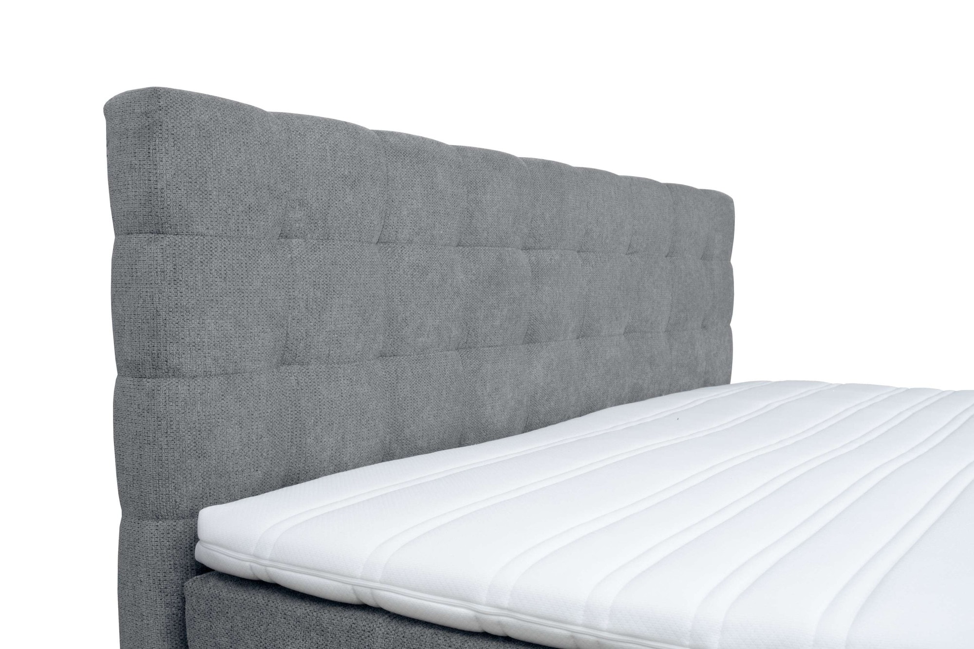 Home affaire Boxspringbett »Ilona, Doppelbett, Polsterbett, Federkernbett, Komforbett, 160, 180 cm« inkl. Topper, zwei Bettkästen, Taschen-Federkernmatratze, Härtegrad 3