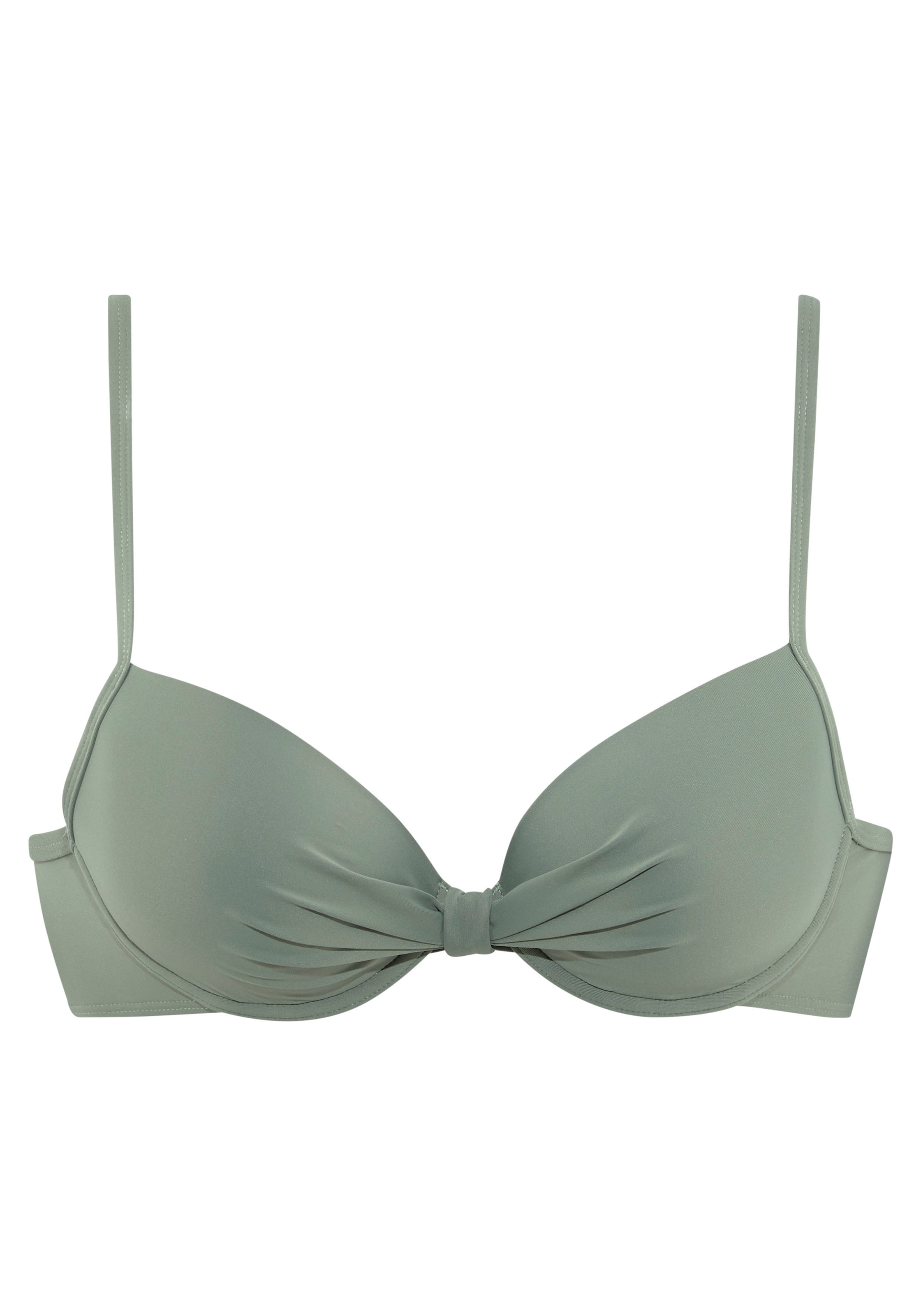s.Oliver Bügel-Bikini-Top »Spain«, mit geraffter Mitte