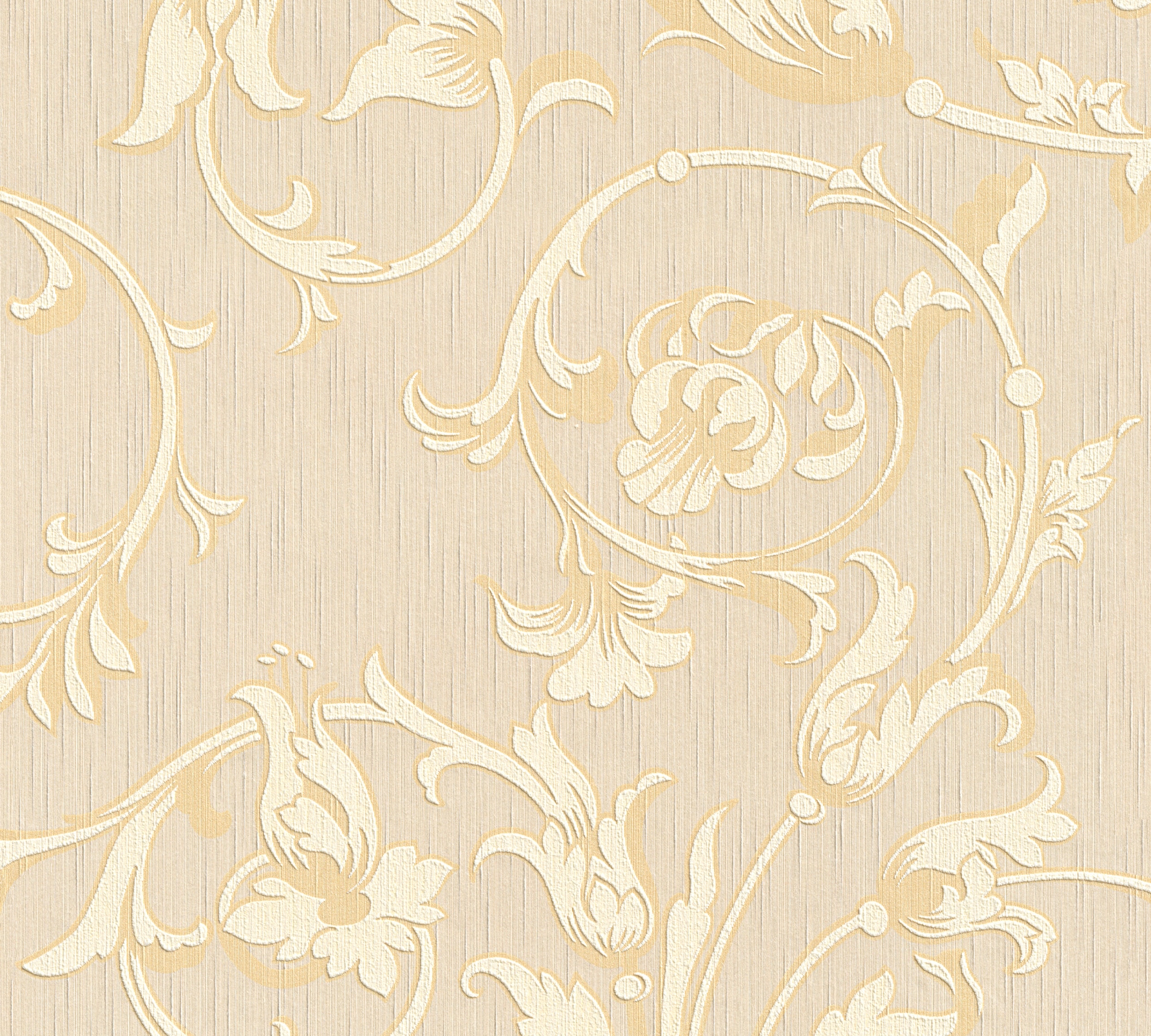 Textiltapete »Tessuto«, Barock-floral, Blumen Tapete Floral