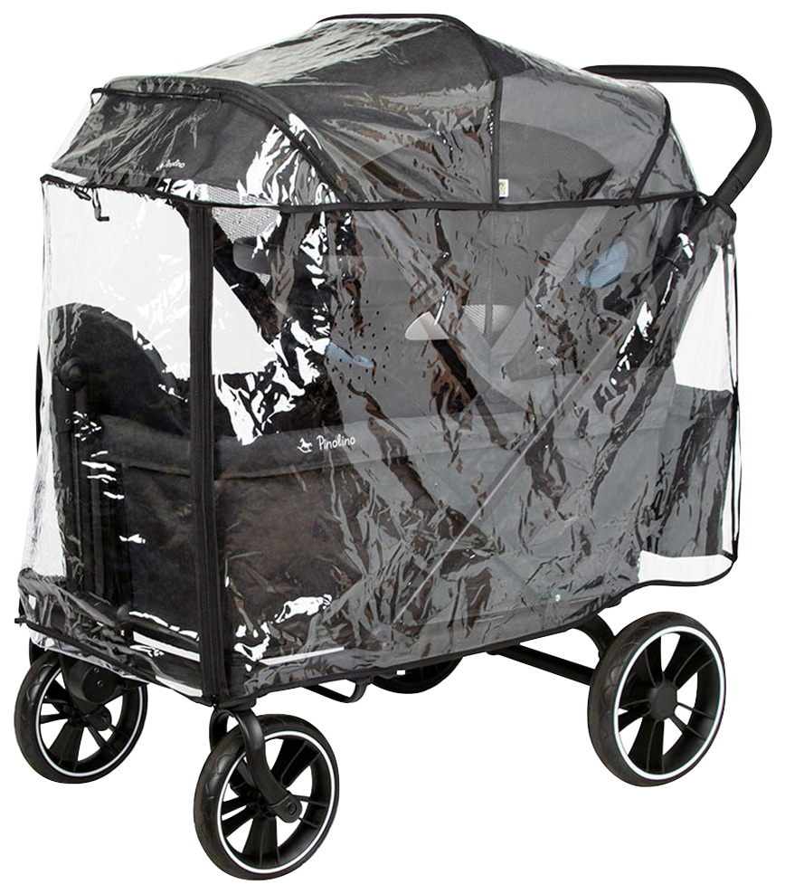 Pinolino® Bollerwagen »Cruiser Premium«, (Set), BxTxH: 118x64x116 cm, inkl.  Babyschalenadapter und Regenschutzhaube online kaufen | mit 3 Jahren XXL  Garantie