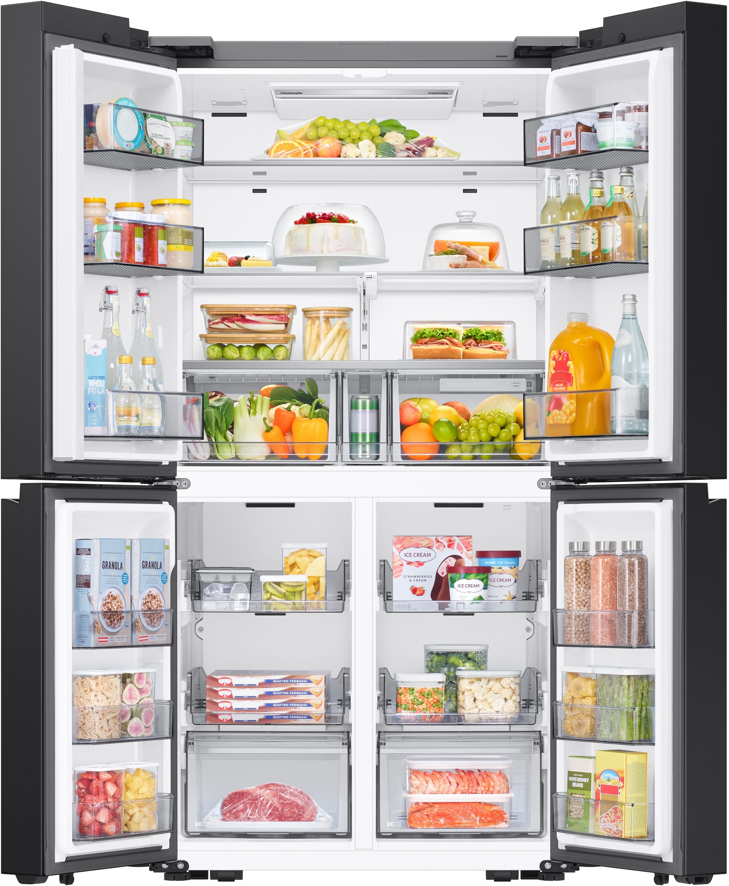 Samsung French Door RM60F »RM70F67RDREF« 185,3 cm hoch 91,2 cm breit