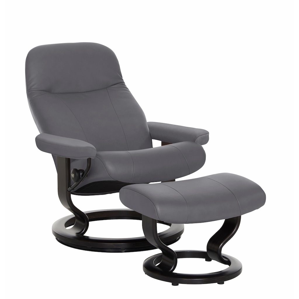 Stressless® Relaxsessel »Garda«, (Set, Relaxsessel mit Hocker)