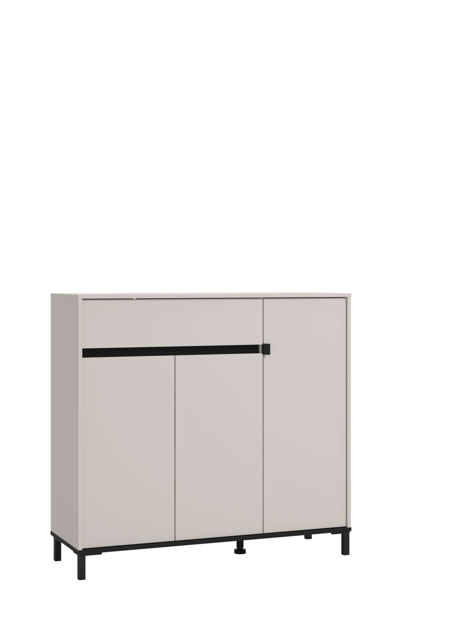 Home affaire Schuhkommode »Flannan, Schuhregal, Schuhschrank, Gesamthöhe 109,5 cm« sechs Regale und eine Schublade, Gesamtbreite 118,5 cm