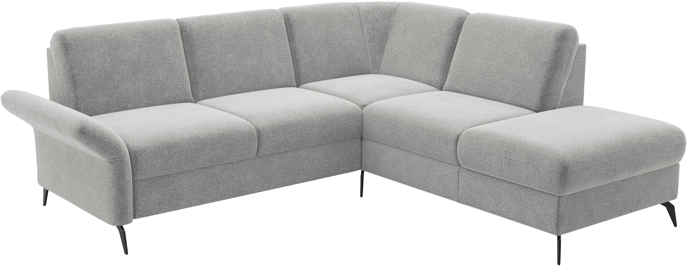 Home affaire Ecksofa »Rochelle«, optional: Armteilverstellung, klappbar, Bettkasen