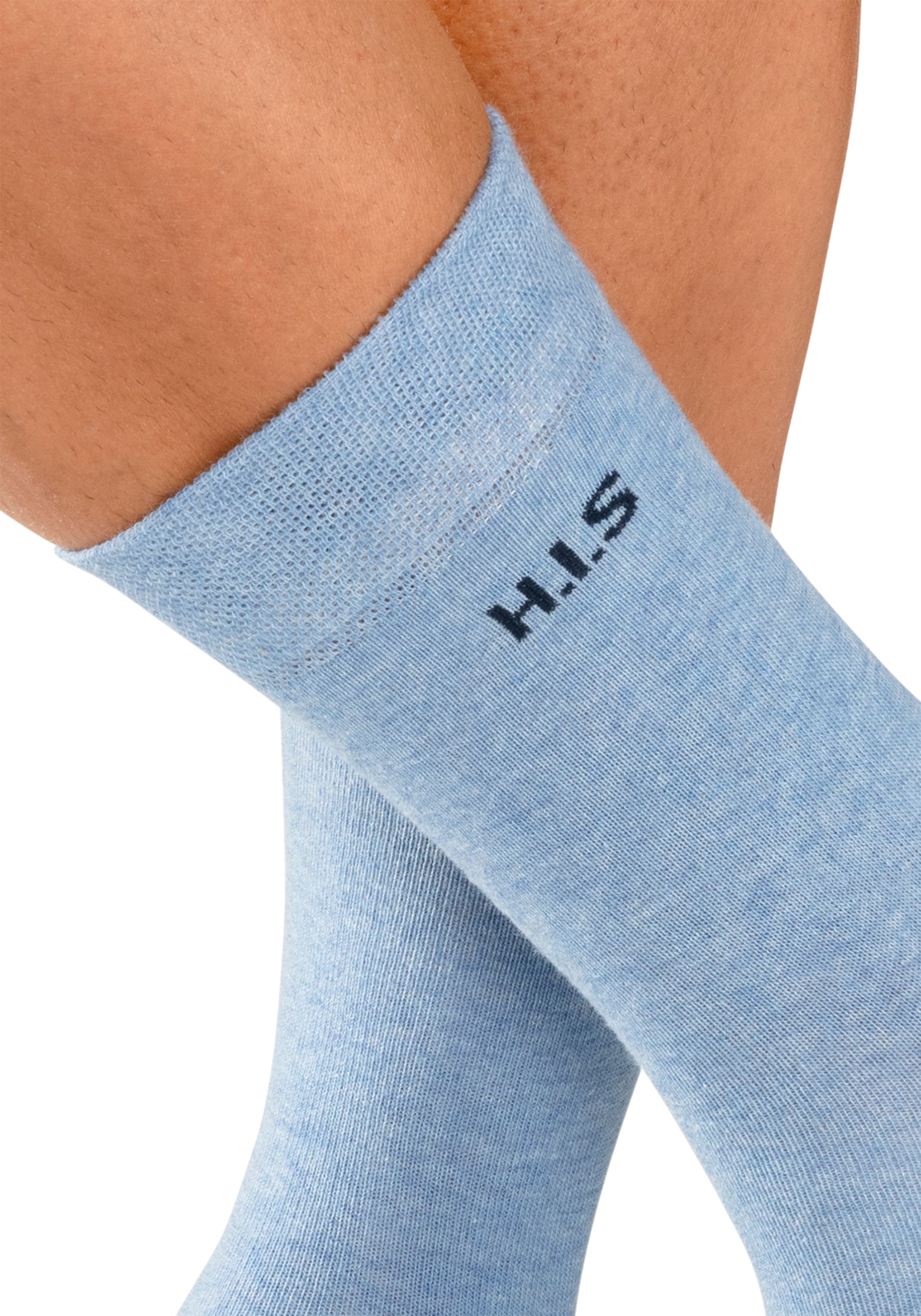 Paar), (4 H.I.S kaufen druckfreiem online bequem mit Socken, Bündchen