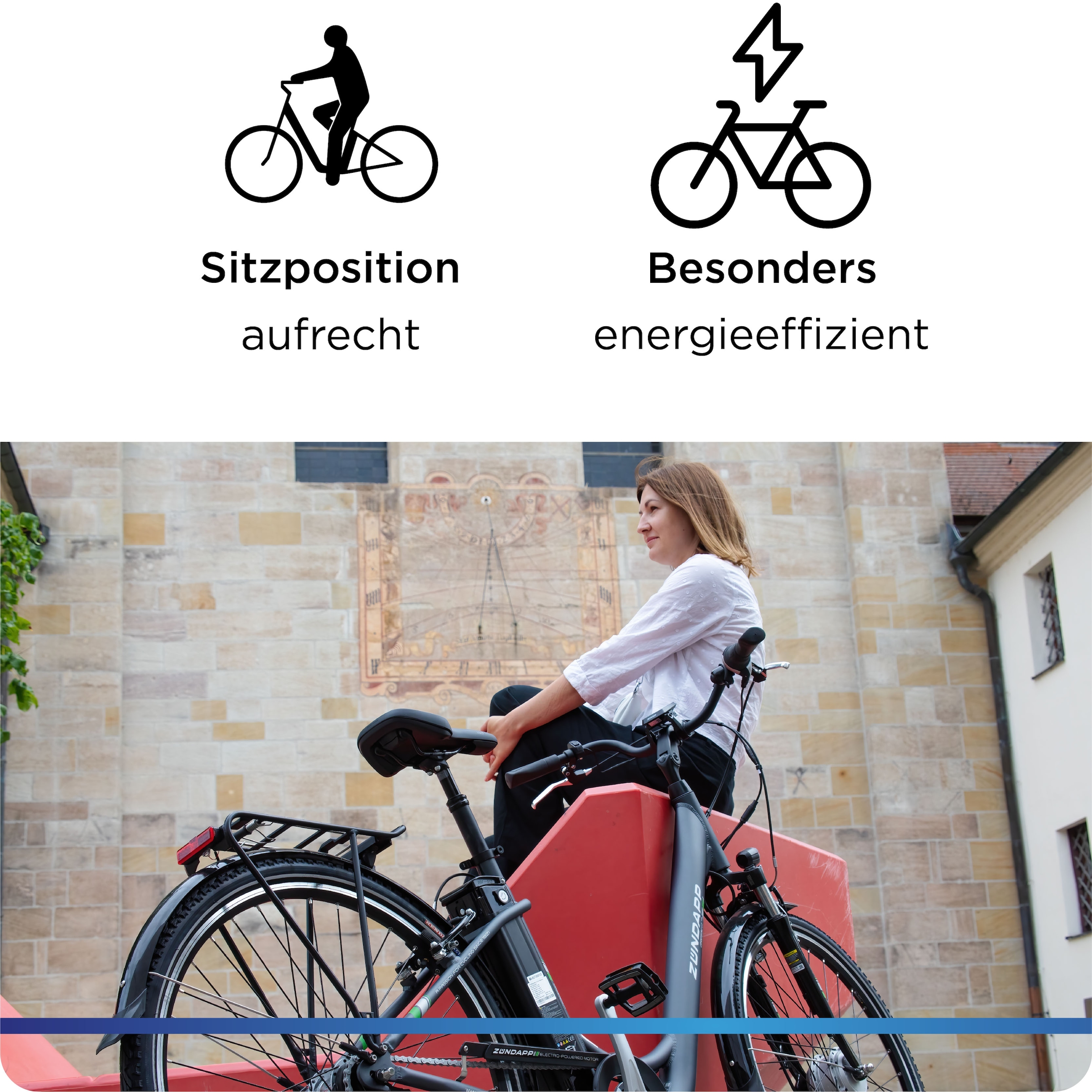 Zündapp »Green 2.7« 3 Gang Nabenschaltung Frontmotor 250 W Pedelec, Elektrofahrrad für Damen u. Herren