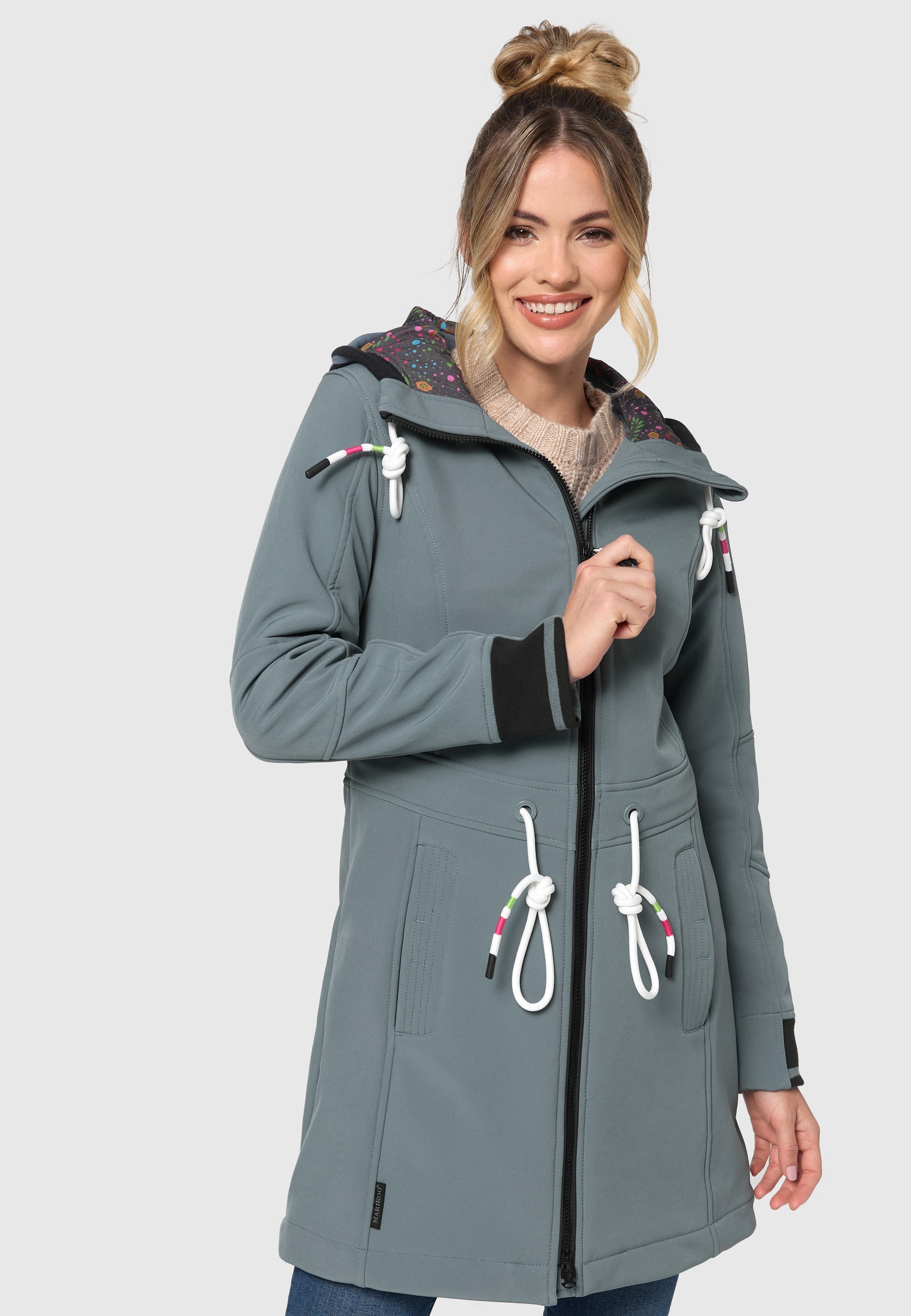Marikoo Softshelljacke »Marikoo Mount Furnica Damen Softshell Jacke B964«