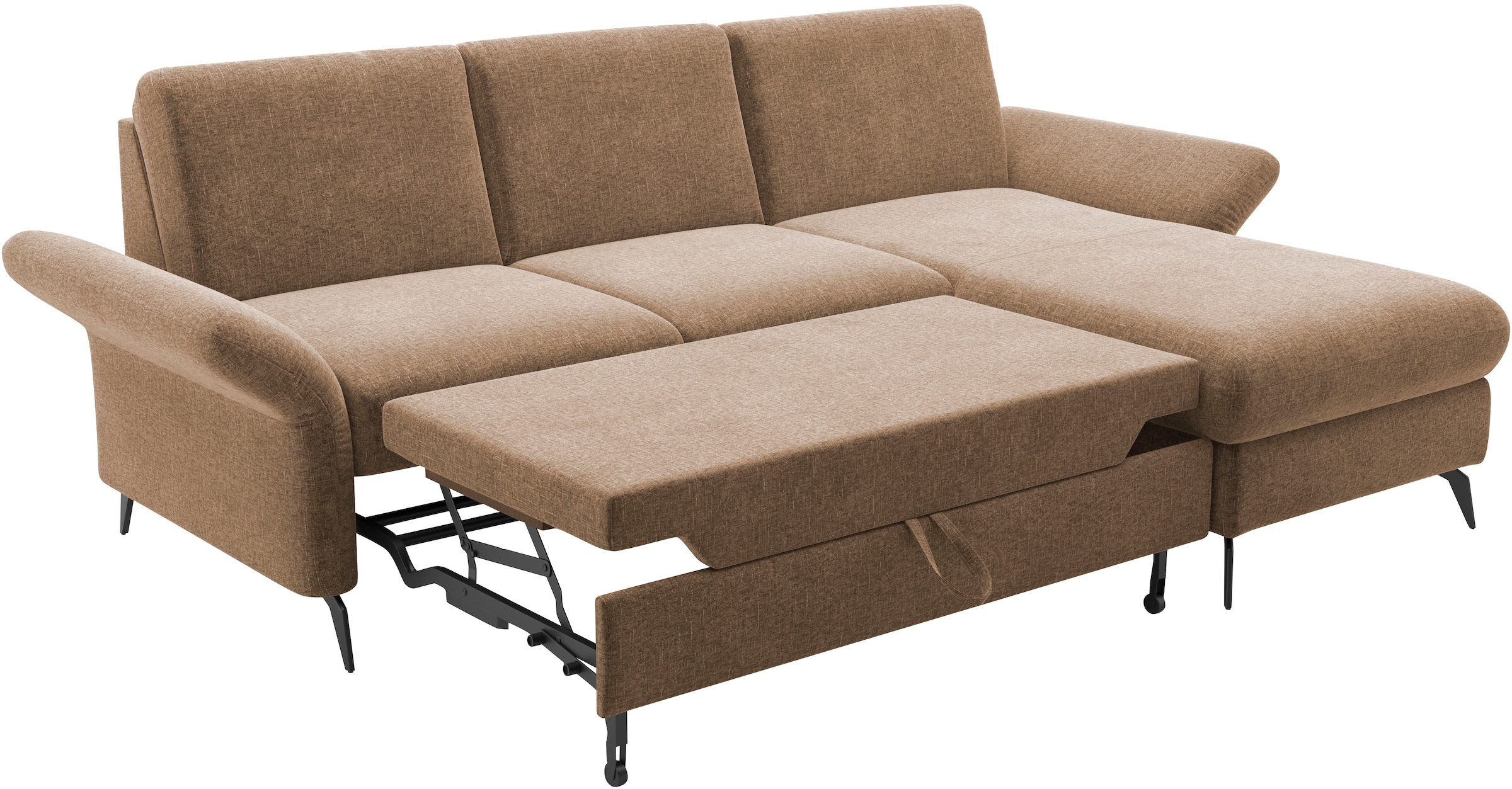 Home affaire Ecksofa »Rochelle«, wahlweise mit Bettfunktion, Bettkasten und Armteilverstellung