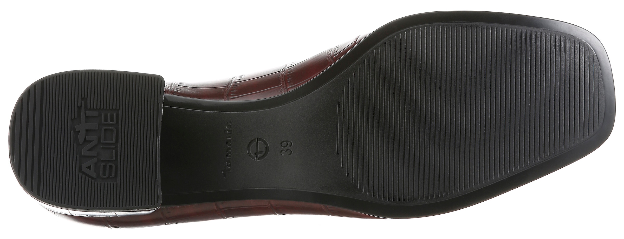 Tamaris Slipper  Slipper, Schlupfschuh für Damen, Halbschuh mit Zierschnalle