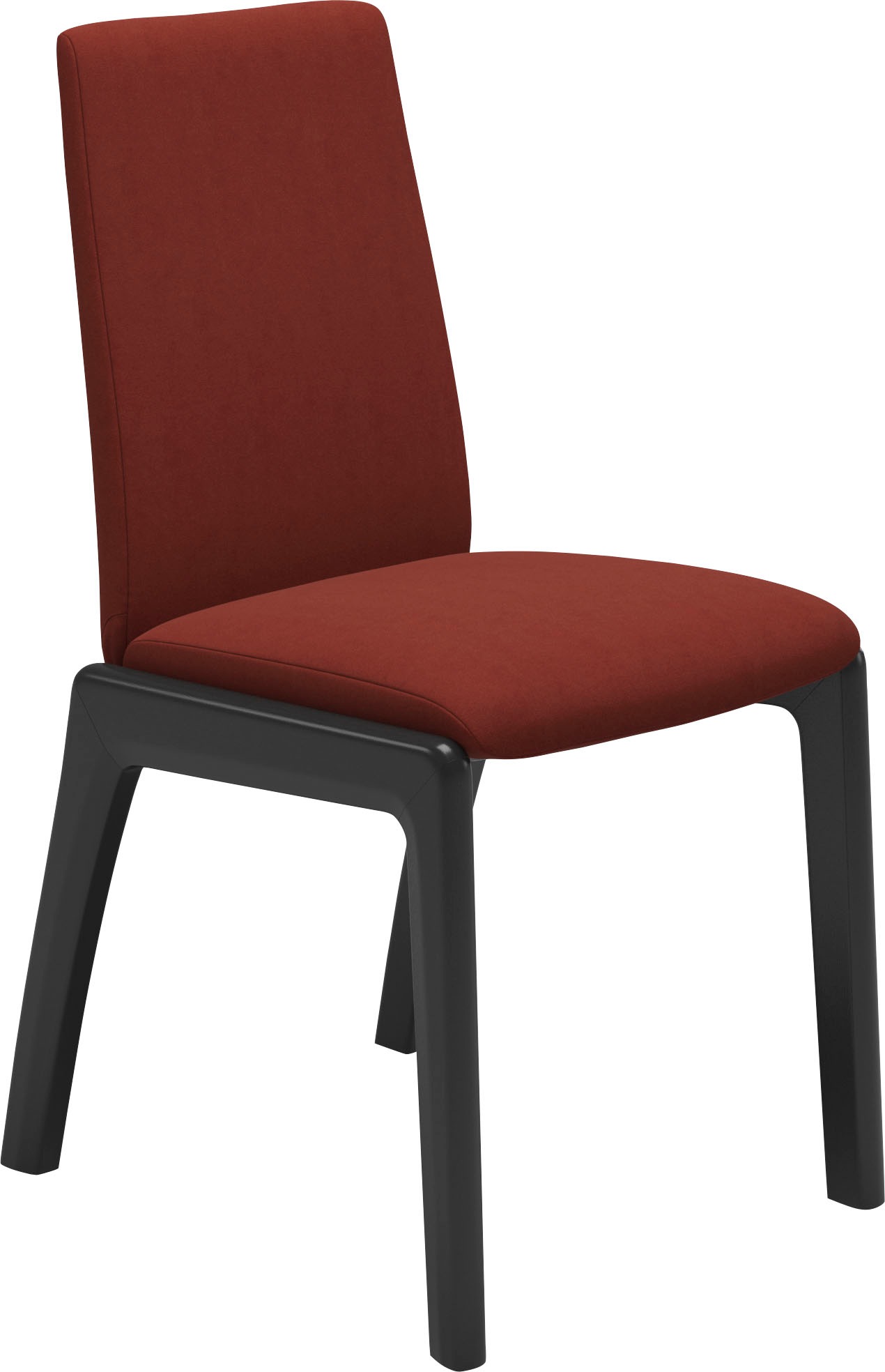 Stressless® Polsterstuhl »Laurel« () Low Back, Größe M, mit abgerundeten Beinen in Schwarz