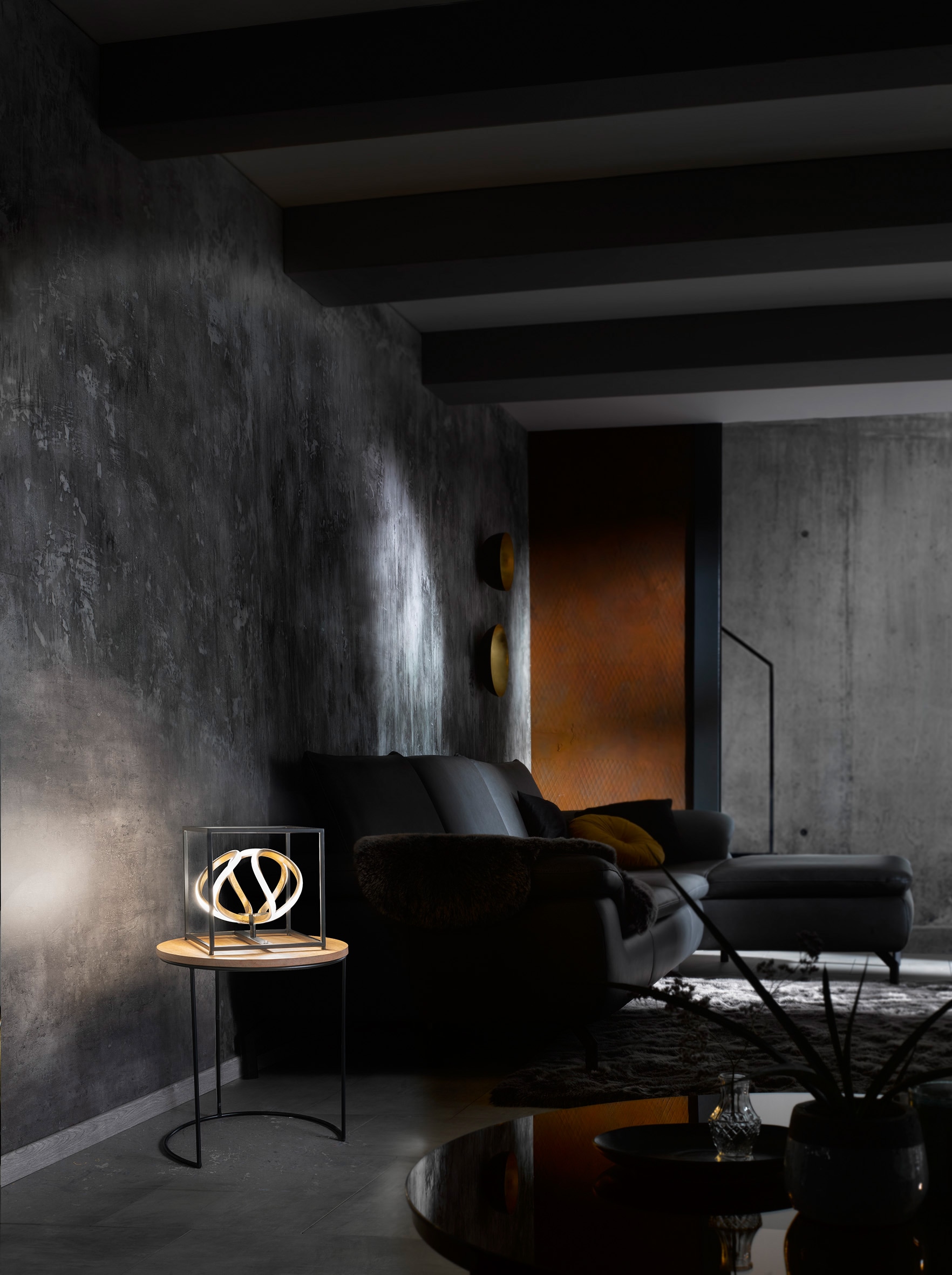 FISCHER & HONSEL LED Tischleuchte »Gesa«, 1 flammig, Leuchtmittel LED-Modul | LED fest integriert