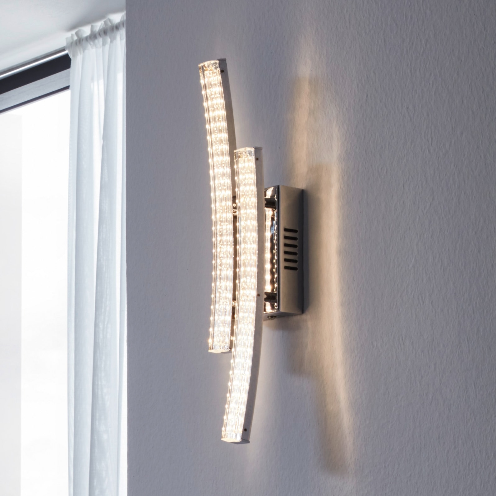 EGLO LED Wandleuchte »PERTINI« LED-Board Warmweiß