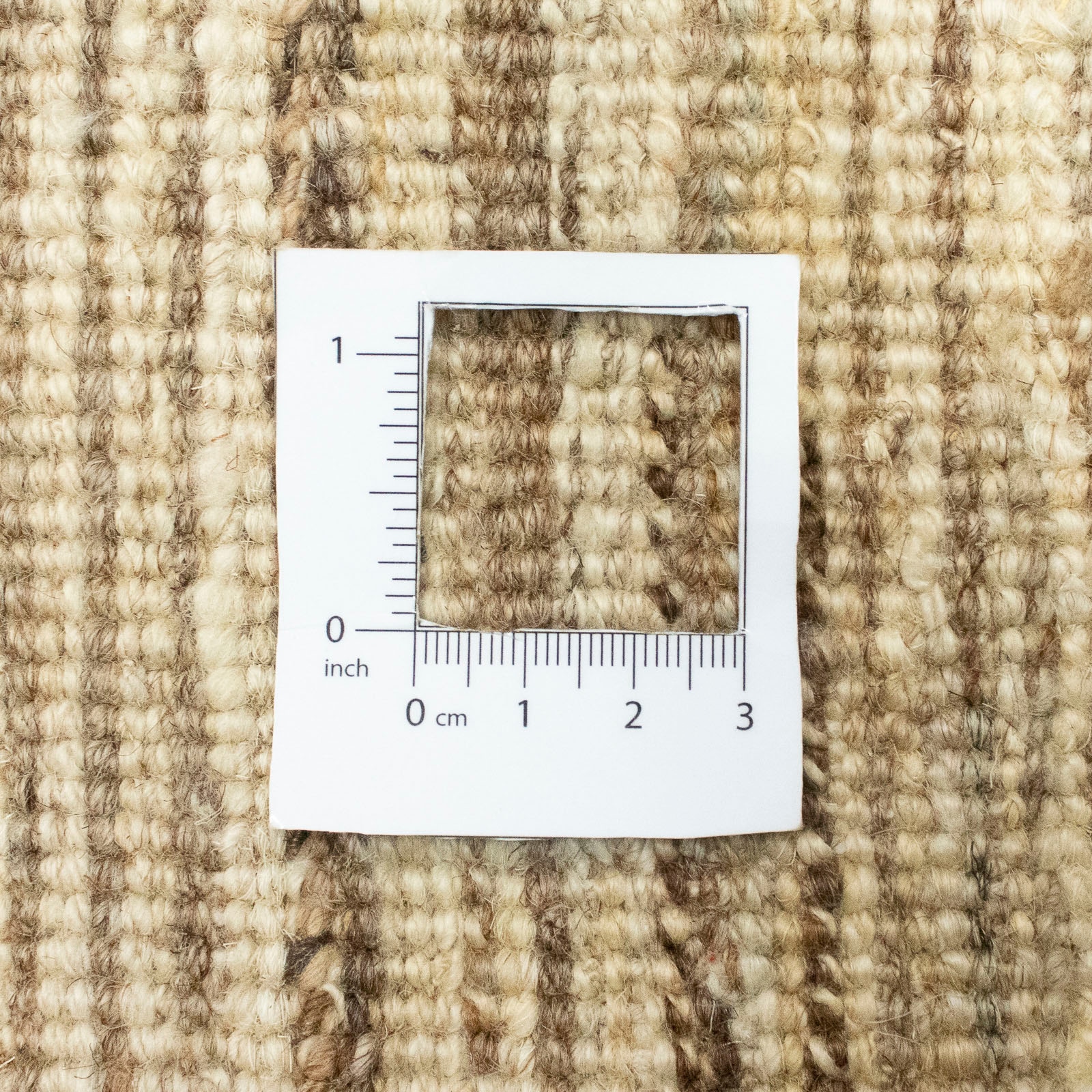 Teppich Wollteppich handgeknüpft morgenland »Gabbeh naturweiß«, rechteckig, handgeknüpft