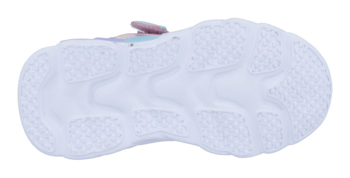 Richter Slip-On Sneaker »Stella (Blinki)«  Klettschuh, Blinkschuh, Größenschablone zum Download, mit WMS