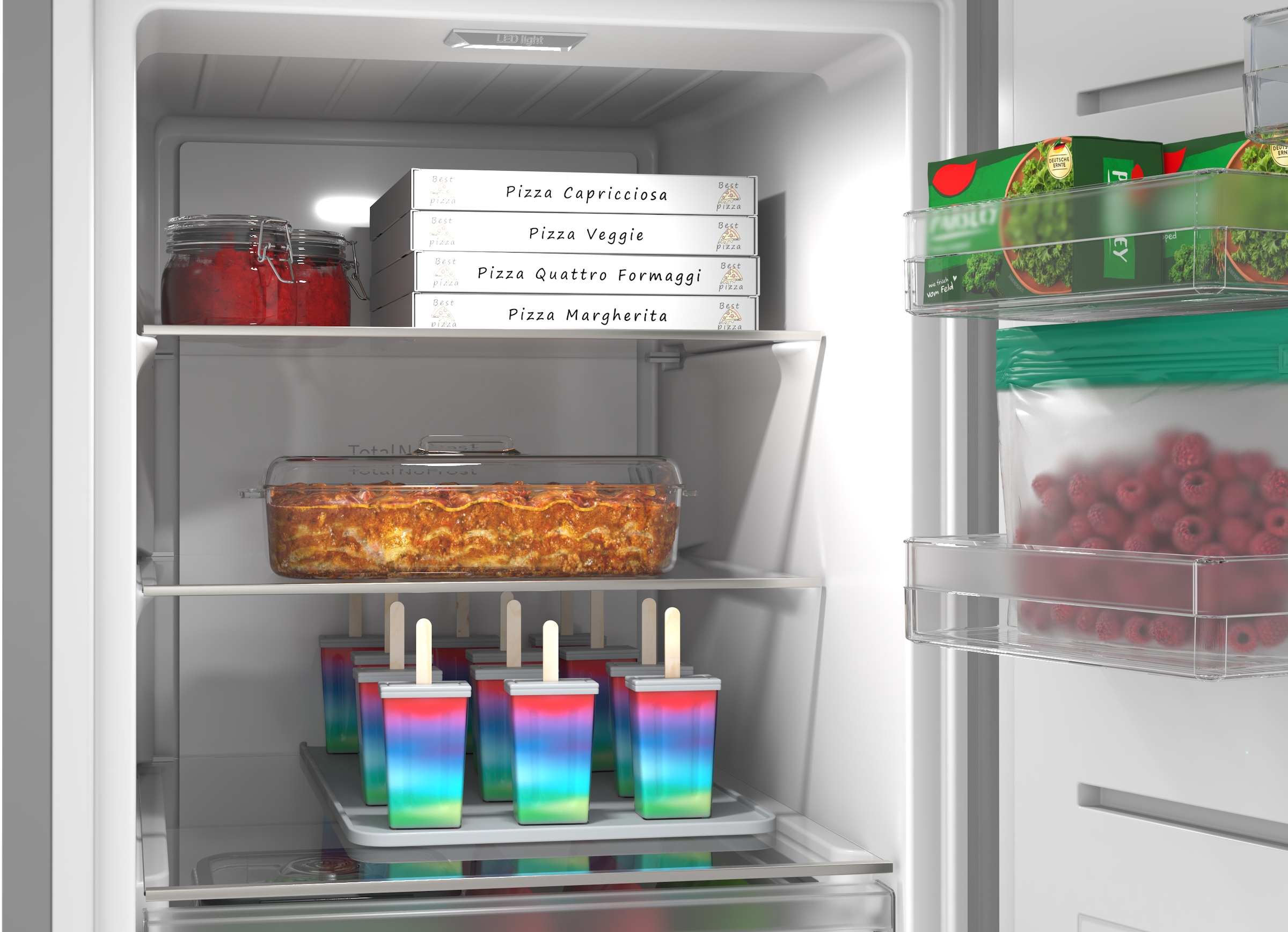 BOSCH Gefrierschrank Serie 4 »GSN36VLDG« 186,2 cm hoch 59,5 cm breit Nie wieder abtauen mit leisem No Frost Gefrierschrank.