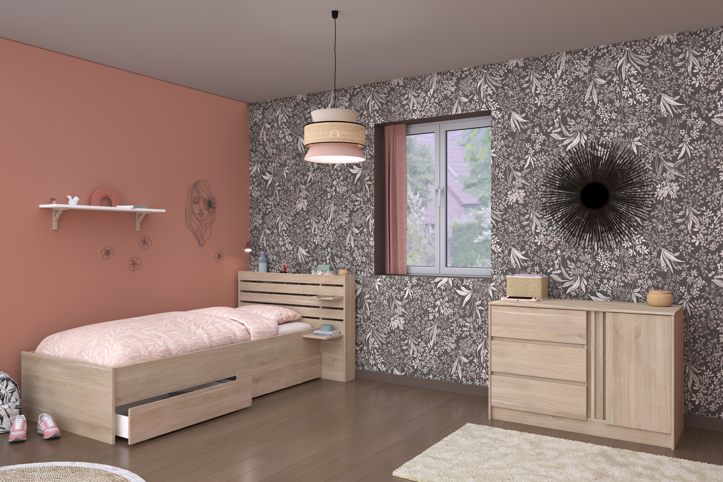 Parisot Jugendzimmer-Set »Parisot Escale 11« Set, 3 tlg.