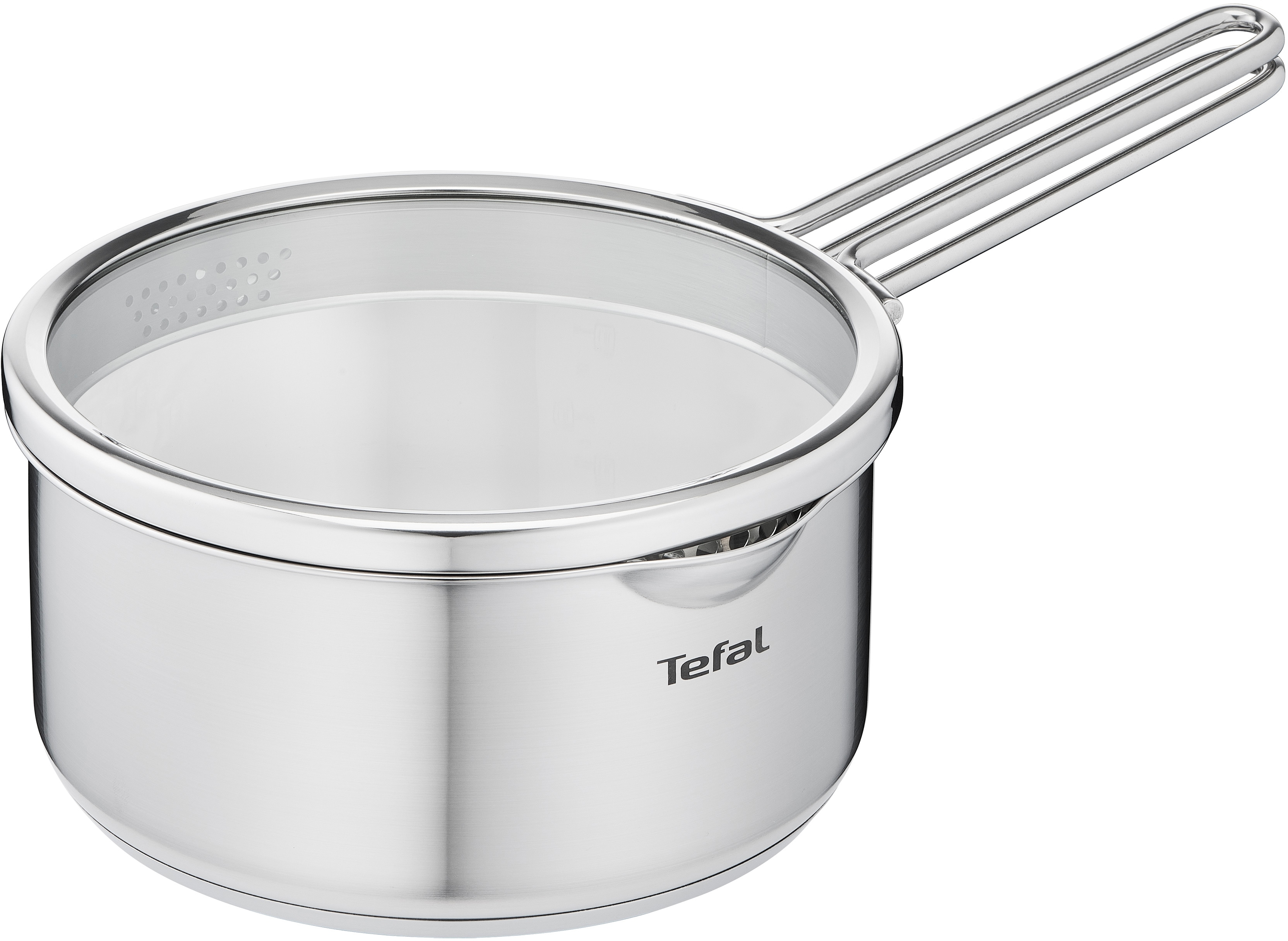 Tefal Kasserolle "Nordica, kleiner Topf Induktion 16 cm" 1 Stk. tlg. Edelstahl