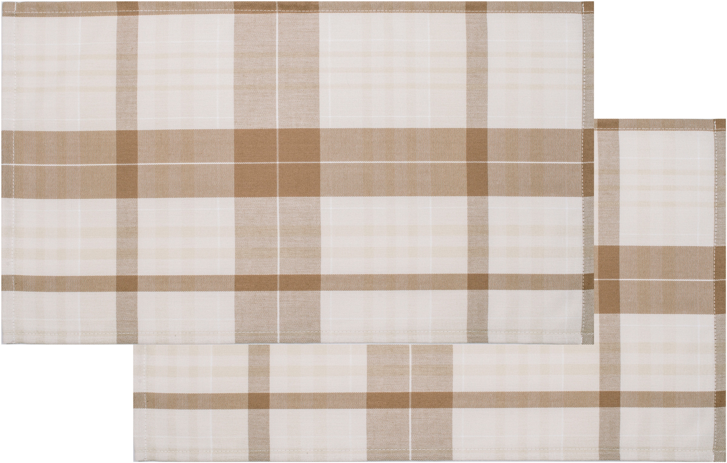 OTTO home Platzset »Candise« 45 x 30, Karomuster, weiche Haptik, Esszimmer, Wohnzimmer, Küche