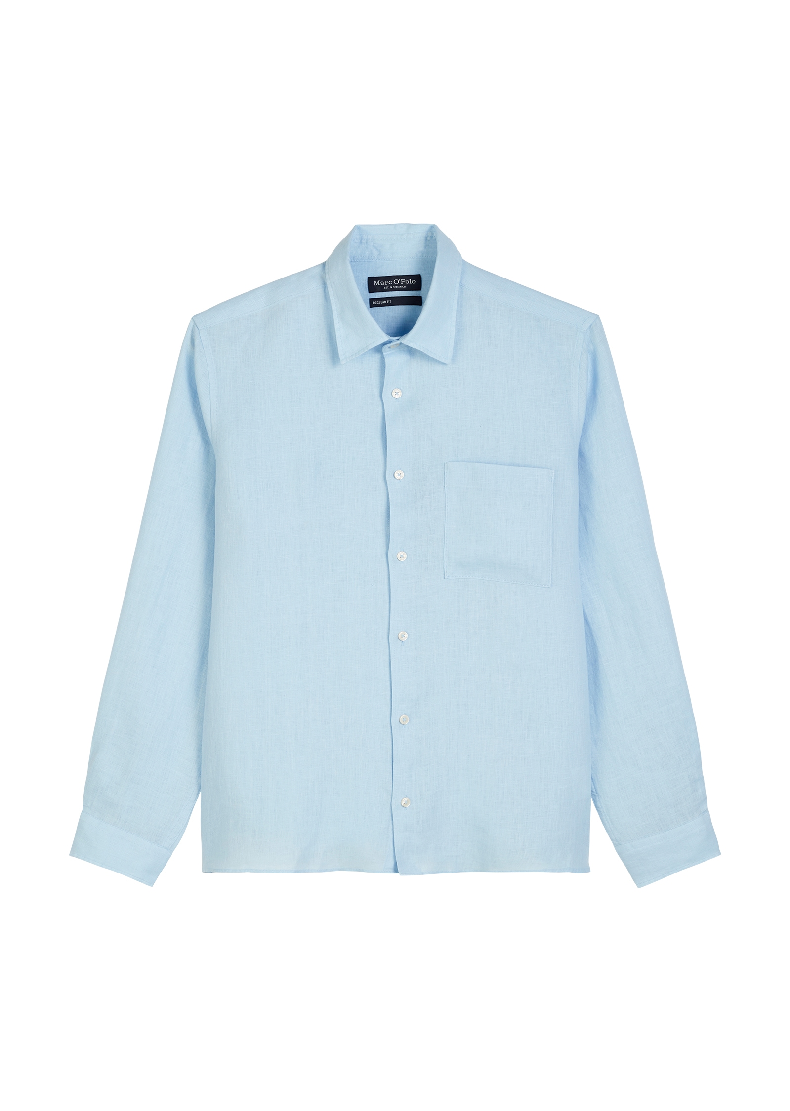 Marc O'Polo Leinenhemd, im klassisch cleanen Look