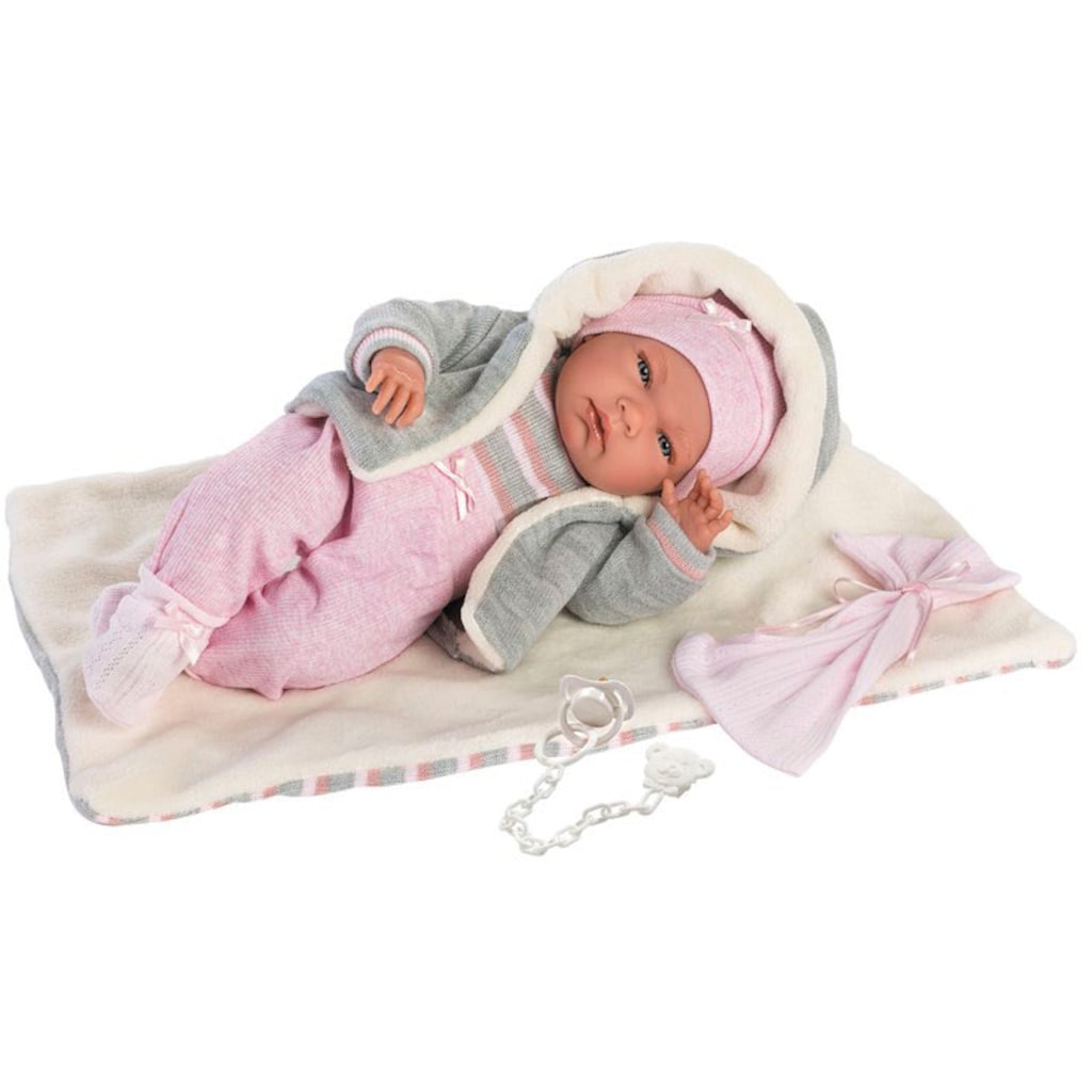 Llorens Babypuppe »Nica, 40 cm«, (Set, 4 tlg.)