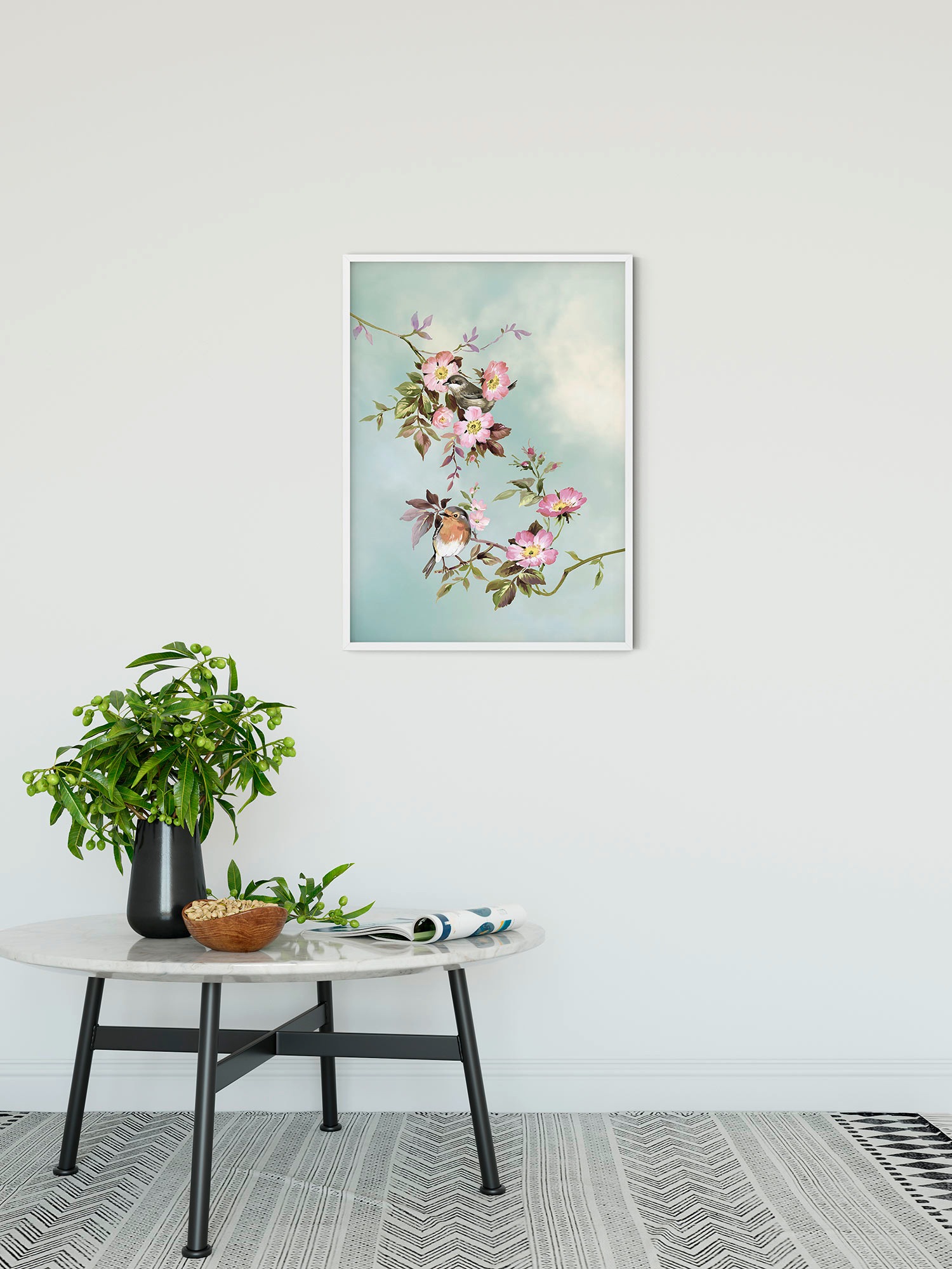 Komar Bild »Salutations du Matin«, Natur, (1 St.), Wandbild zur Dekoration - ohne Rahmen