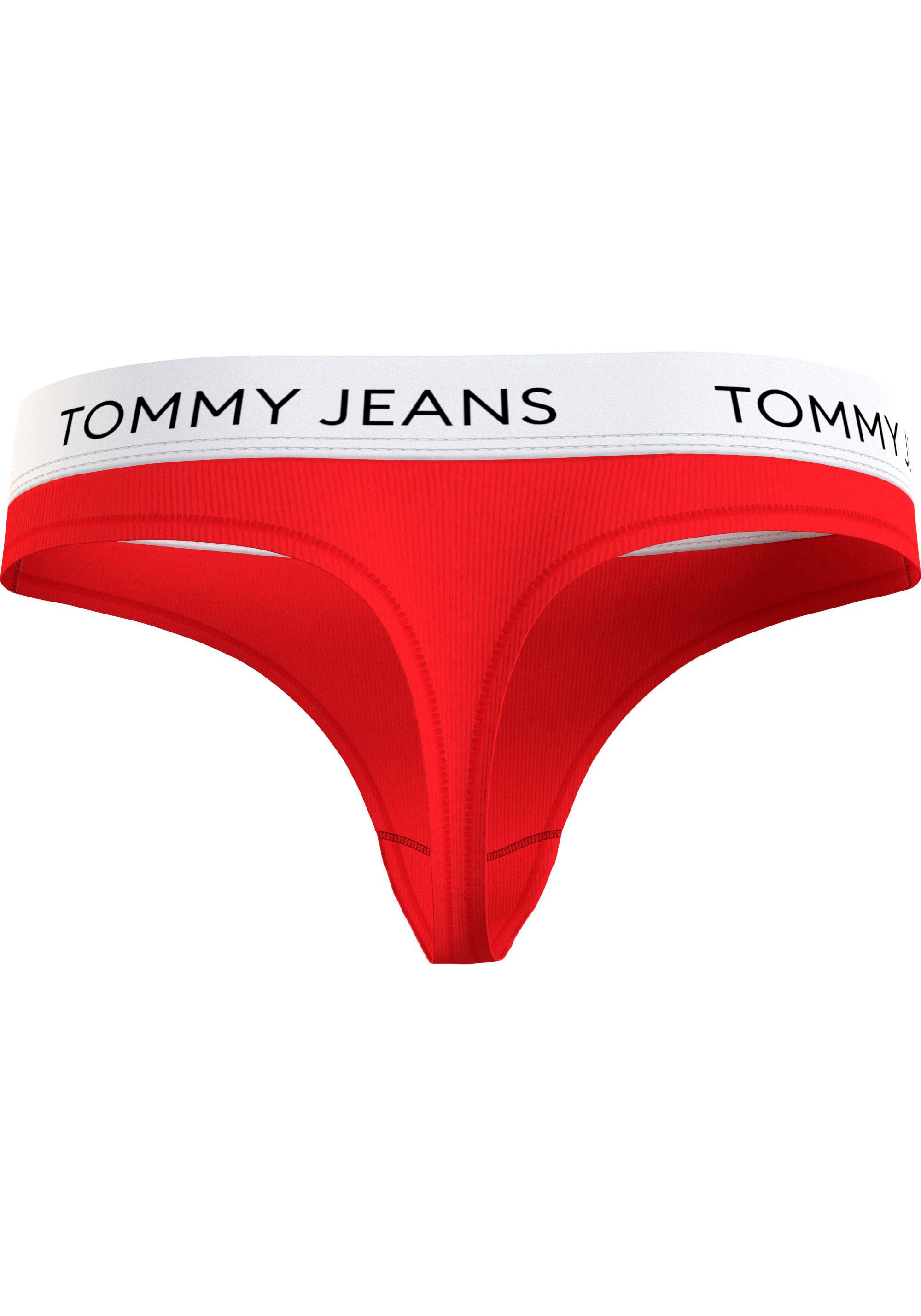 (EXT Bund Underwear Tommy bei T-String mit SIZES)«, »THONG Hilfiger ♕ elastischem