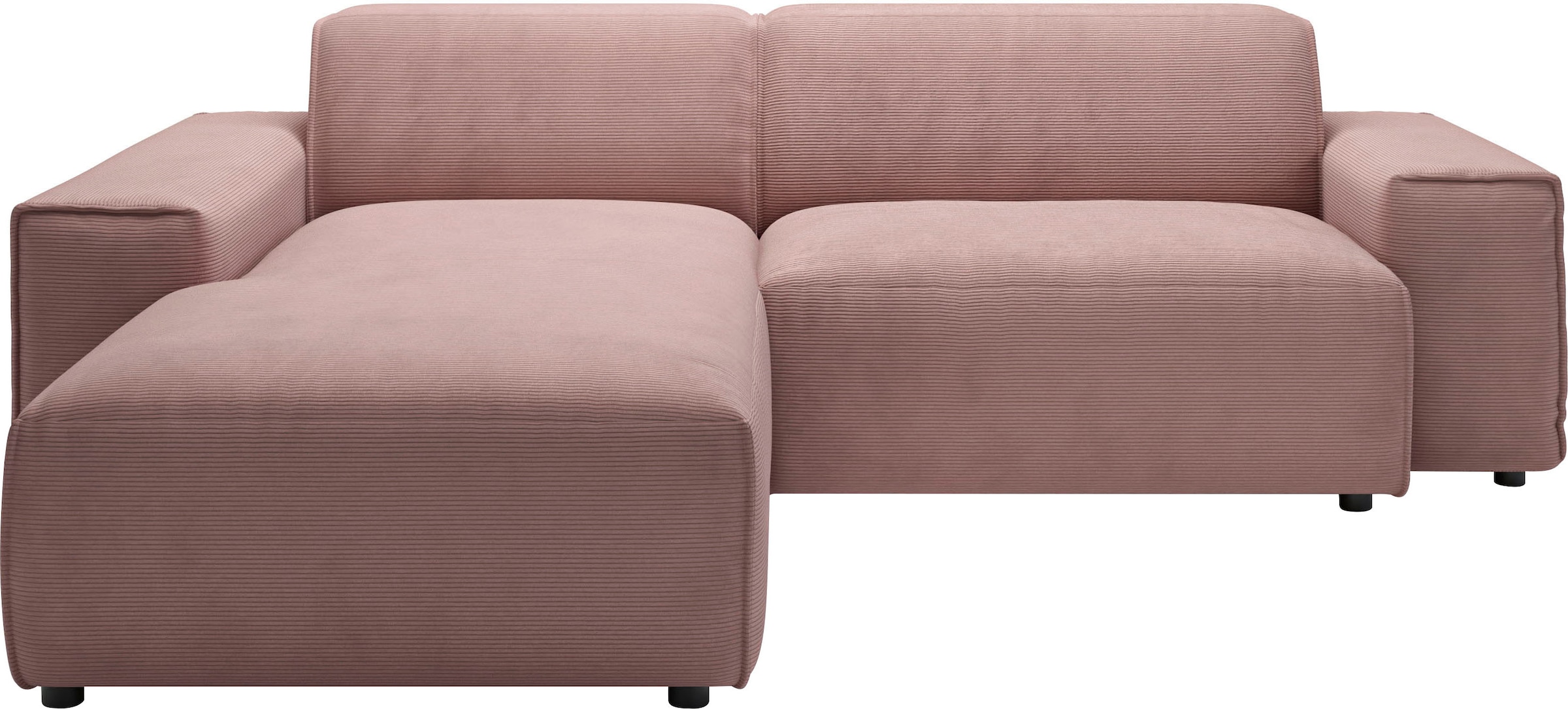 andas Ecksofa »Glimminge L-Form auch in Breitcord, Feincord + Easy care-Bezug,«, Breite 234, Zierkissen