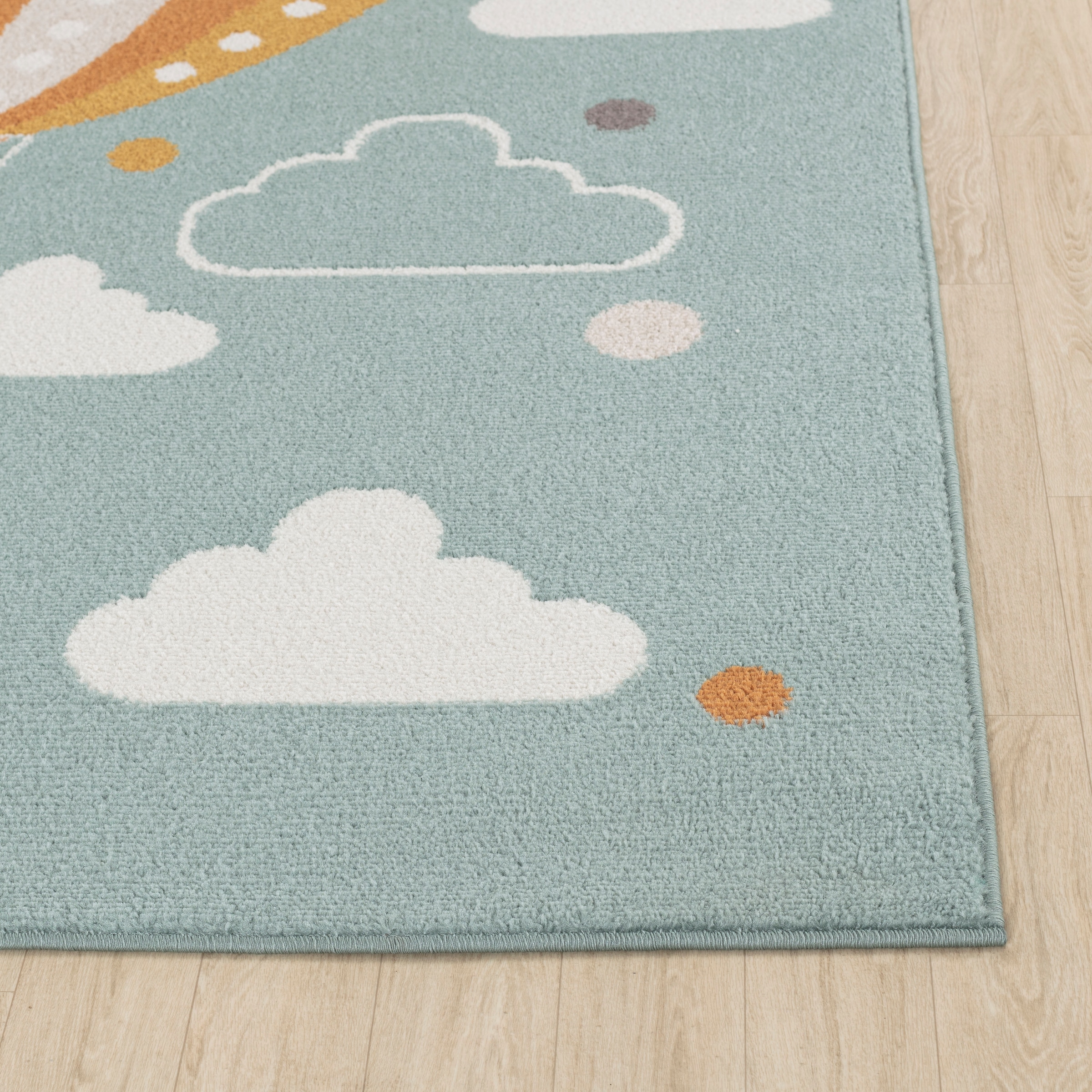 Livabliss Teppich »CENON« rund 12,7 mm Höhe Kinderteppich mit kreativem und farbenfrohem Design