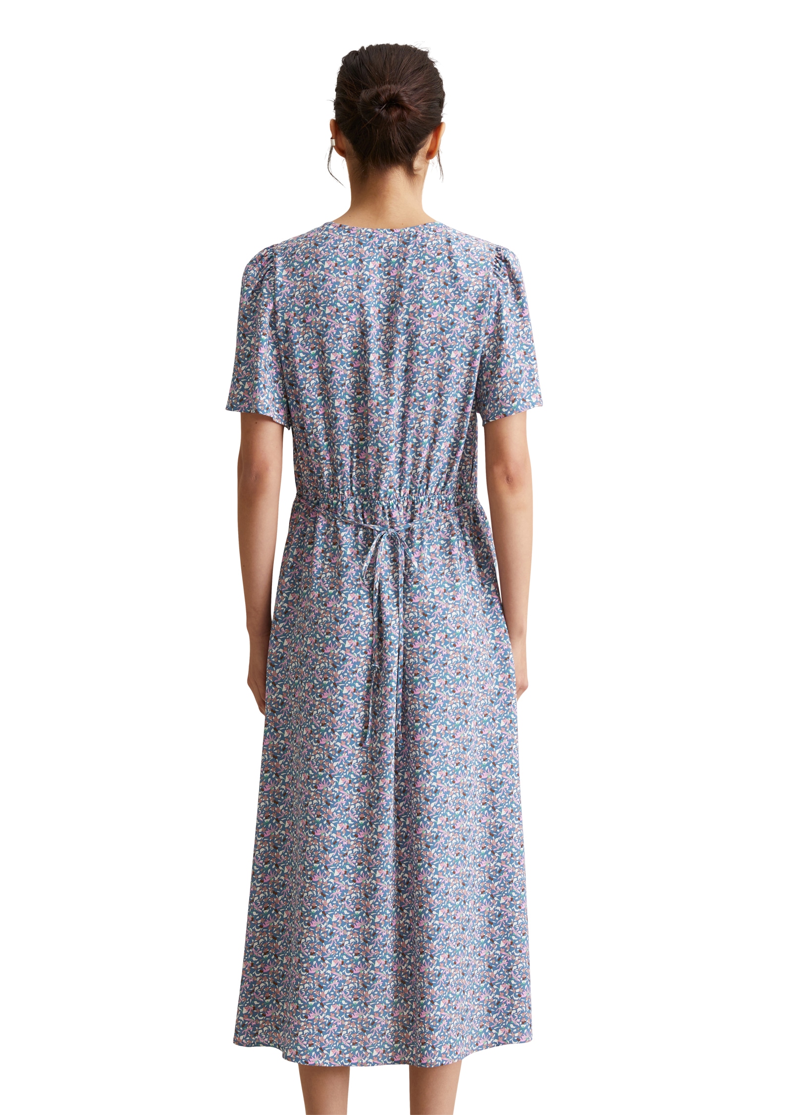 Marc O'Polo DENIM Midikleid, lässigen Allover-Print