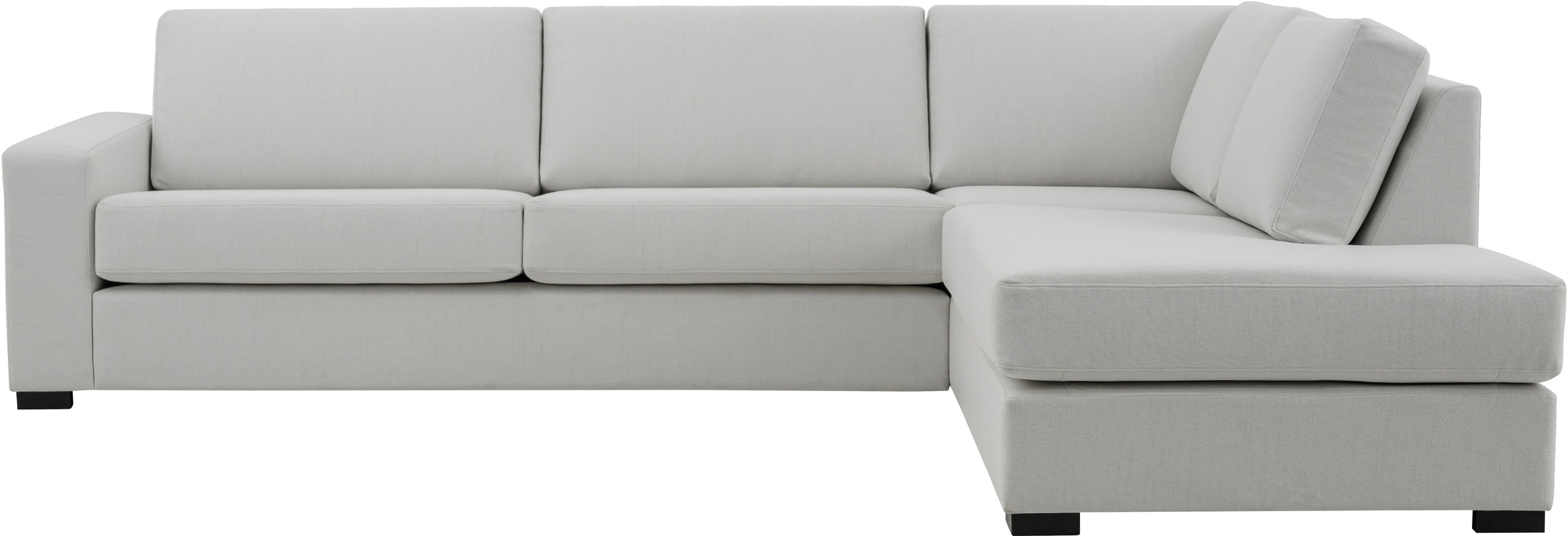 Home affaire Ecksofa »Branwell« Breite 304 cm, Struktur fein, mit Wellenunterfederung