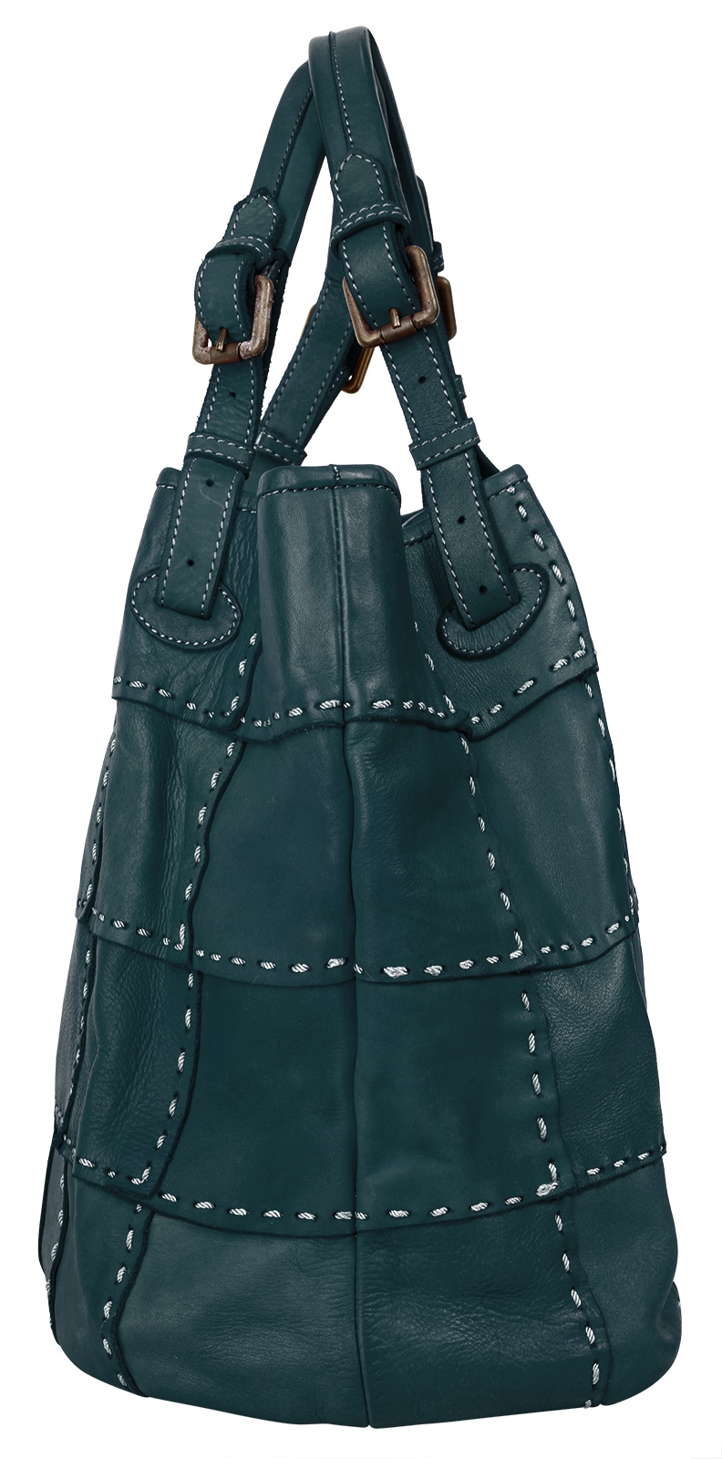 Samantha Look Shopper echt Leder, Made in Italy